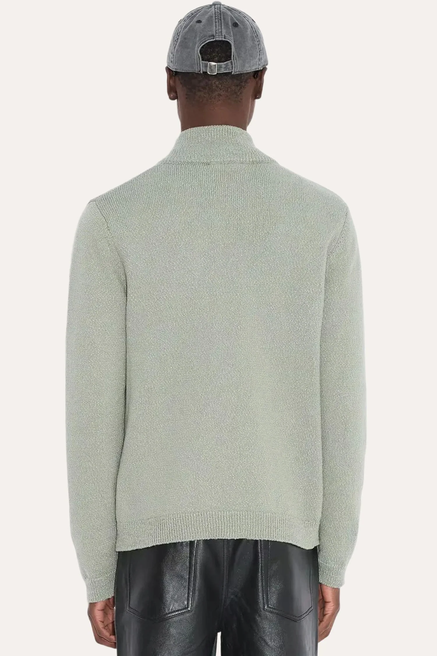 Atlantic Zip Cardigan Teal - Image 3
