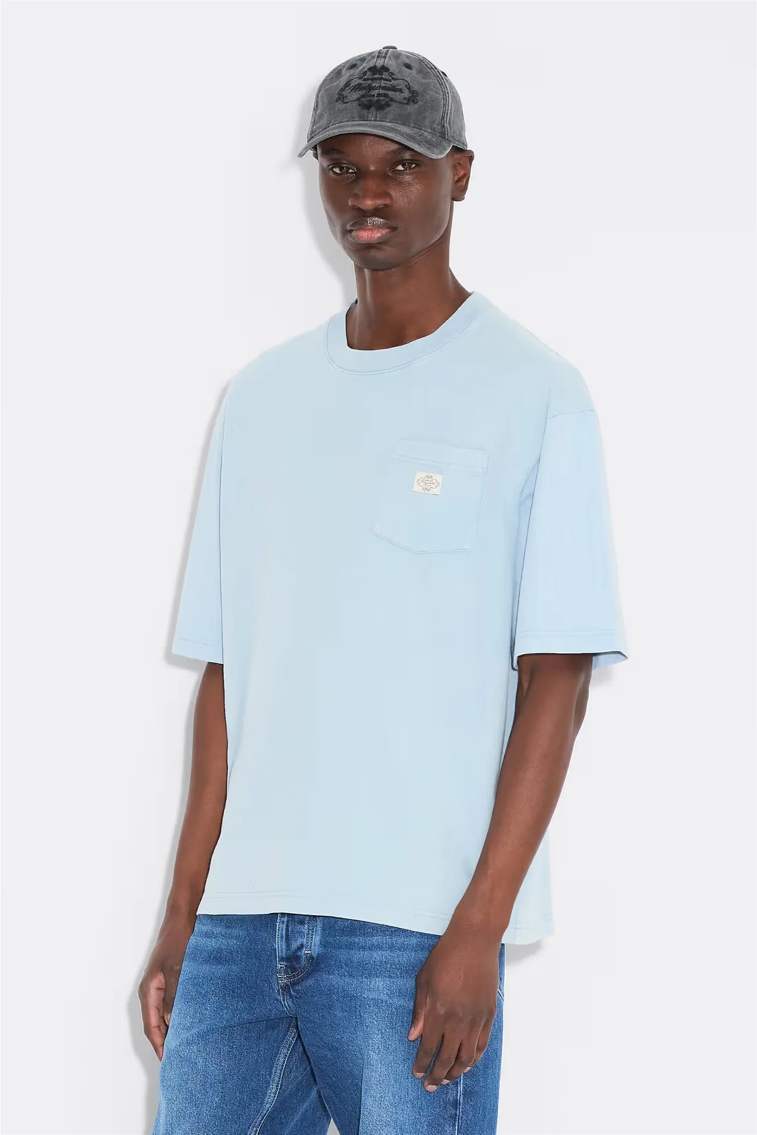 Carmen Tee Blue Washed - Image 2