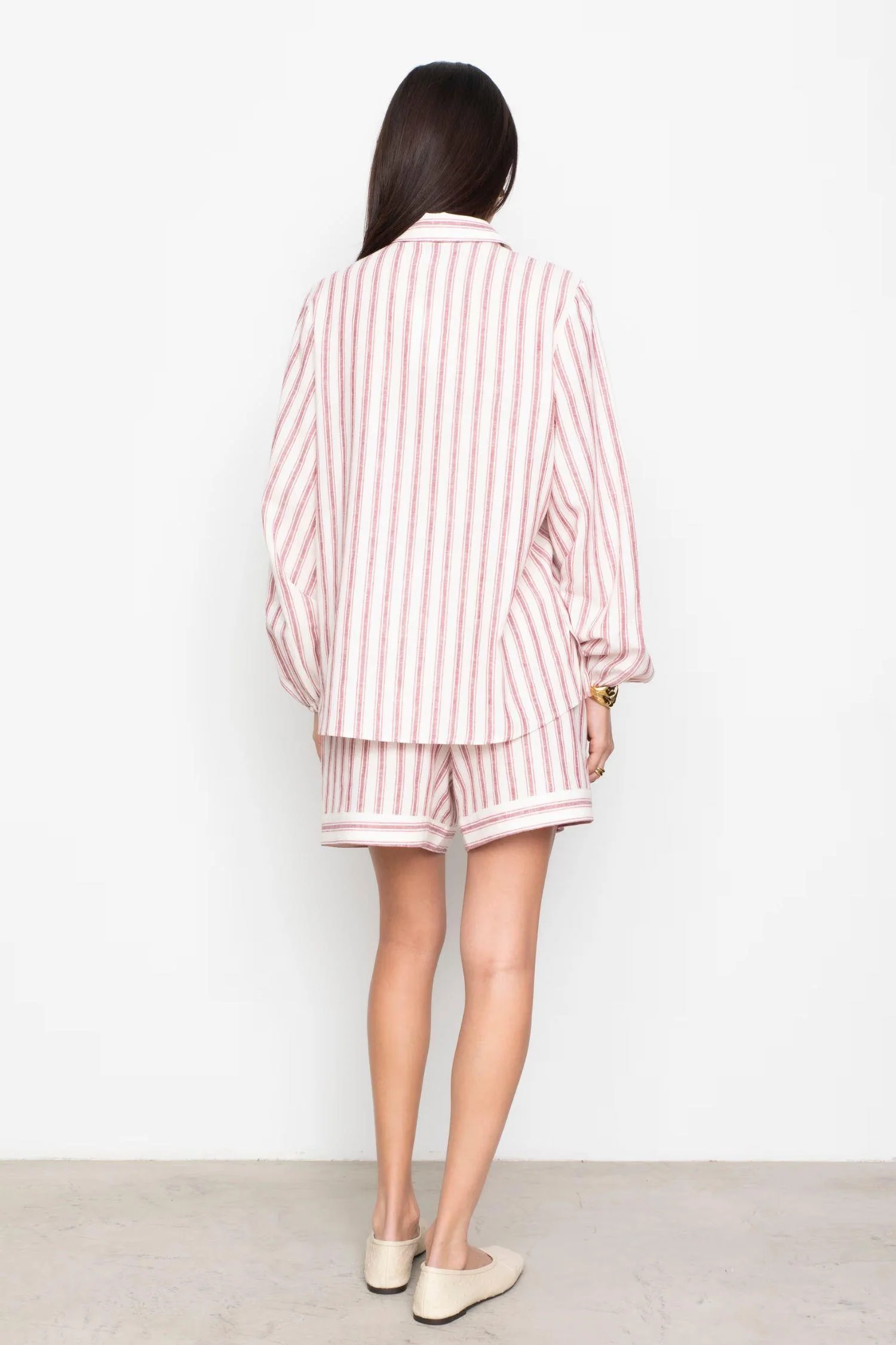 Lilia shorts - Berry stripe - Image 2