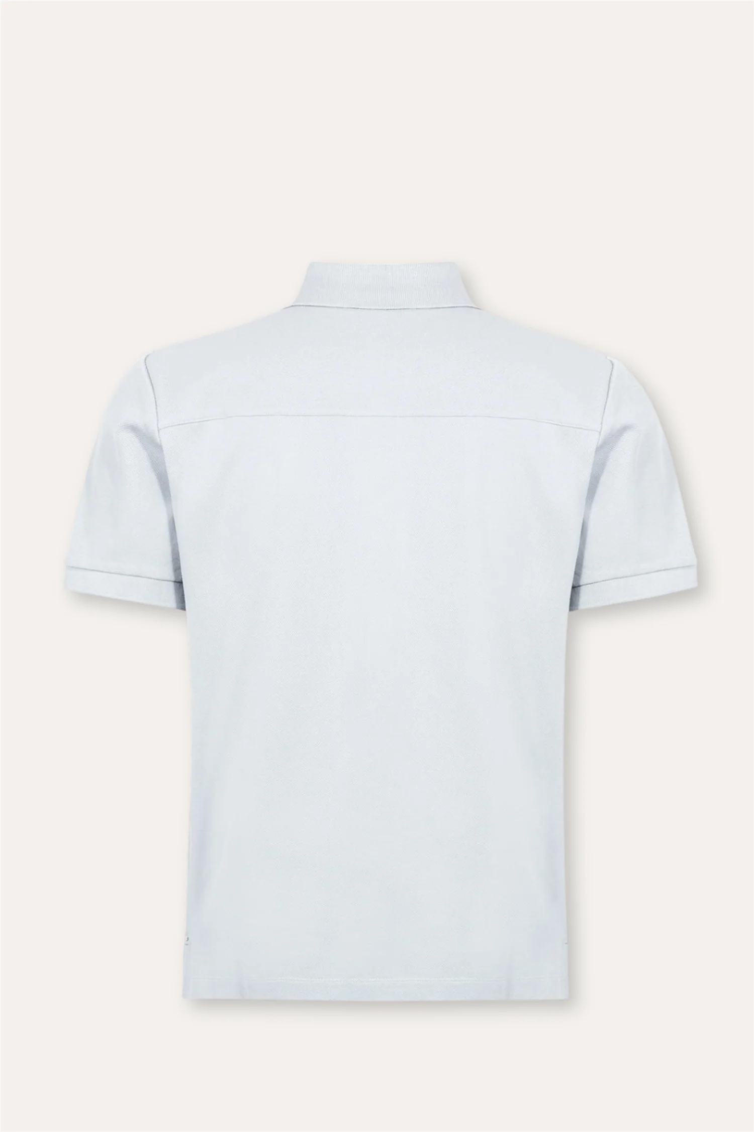 Cotton Polo Azure - Image 2