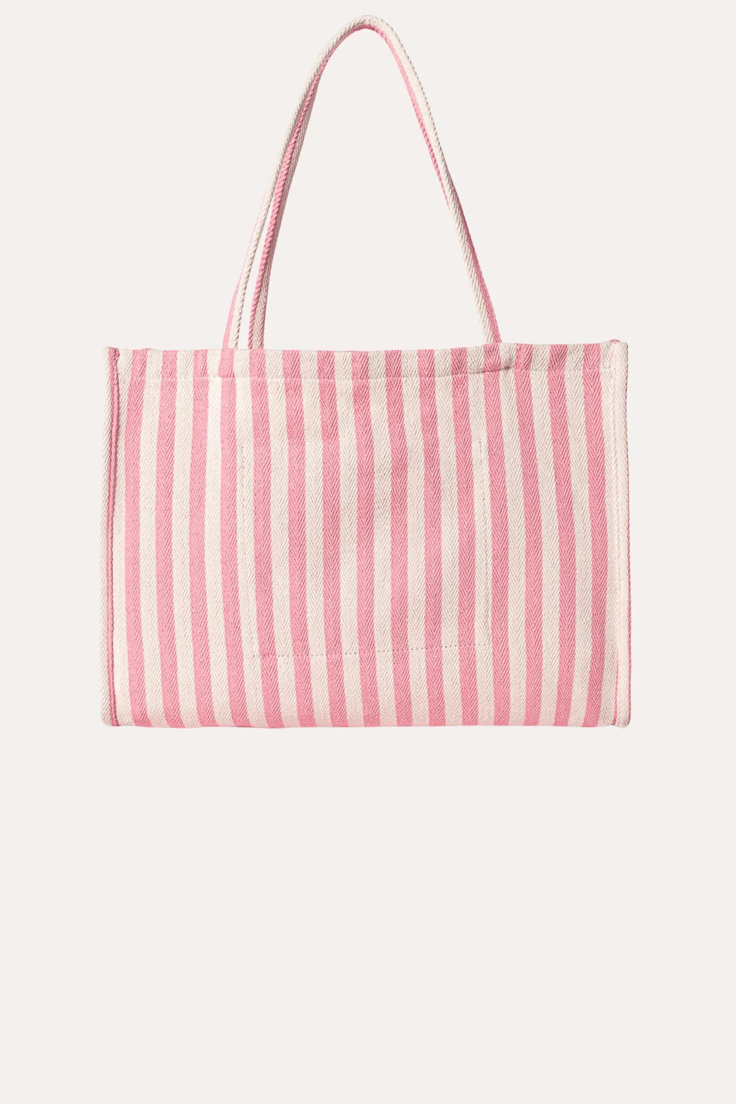 Ivy Tote bag - Light pink stripe - Image 3