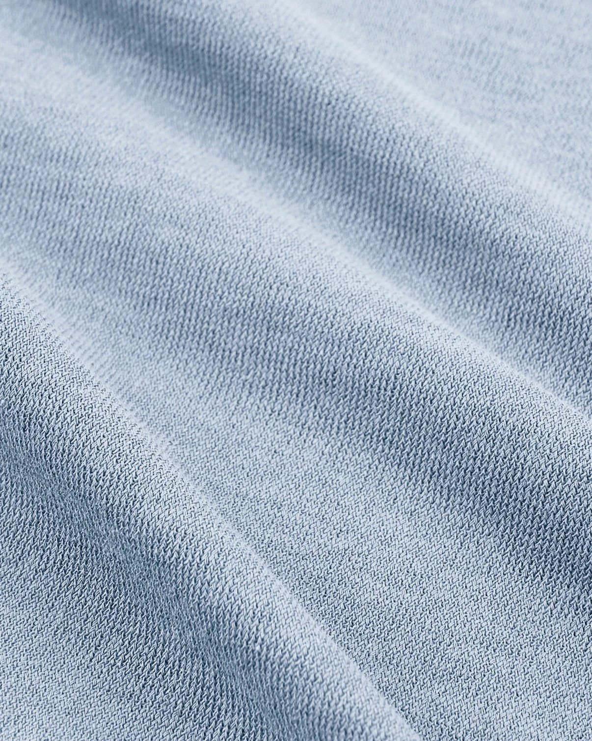 Ice Cotton Short Sleeve Polo Shirt Azzurro Polvere - Image 7