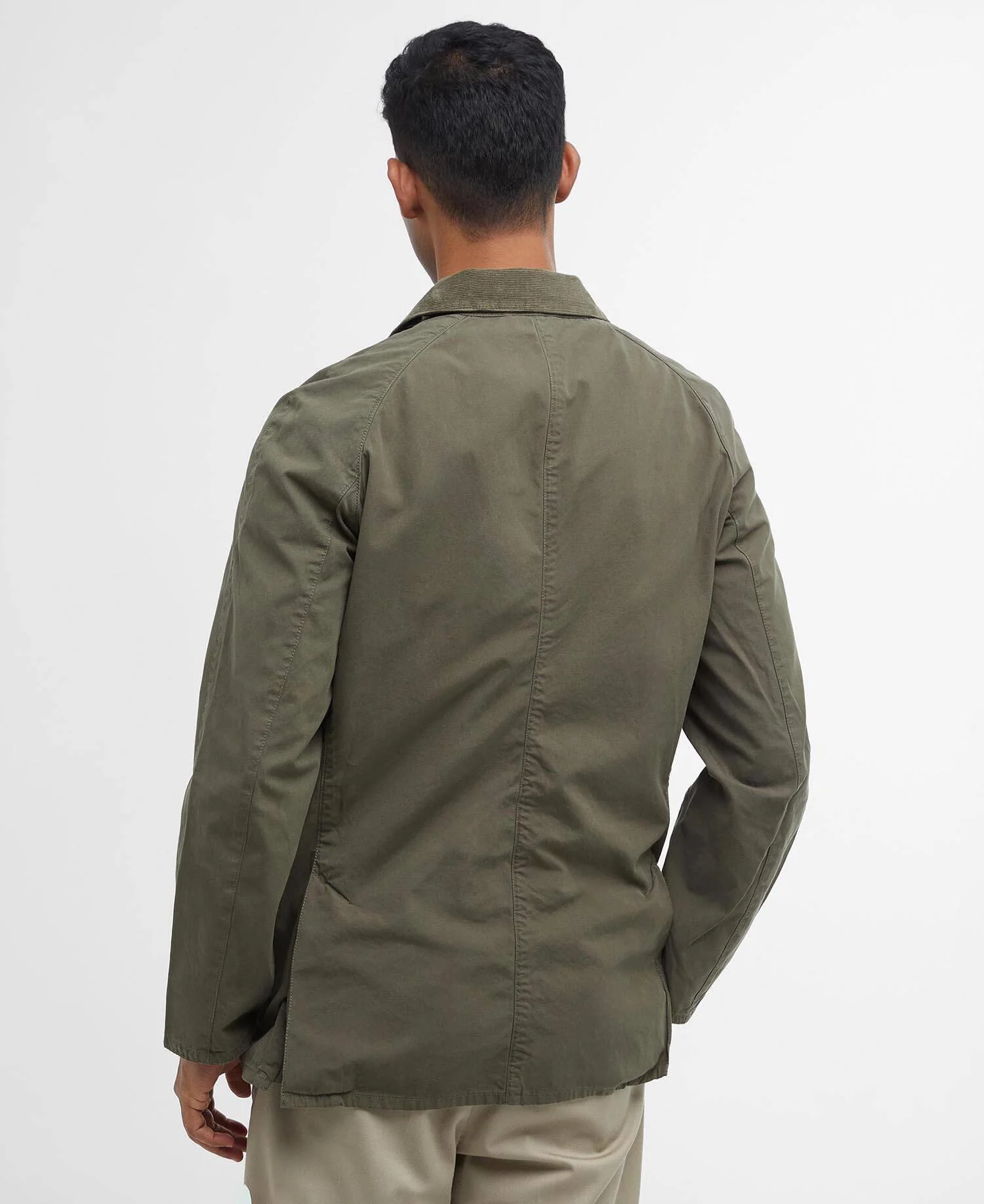 Ashby Casual Jacket Olive - Image 3