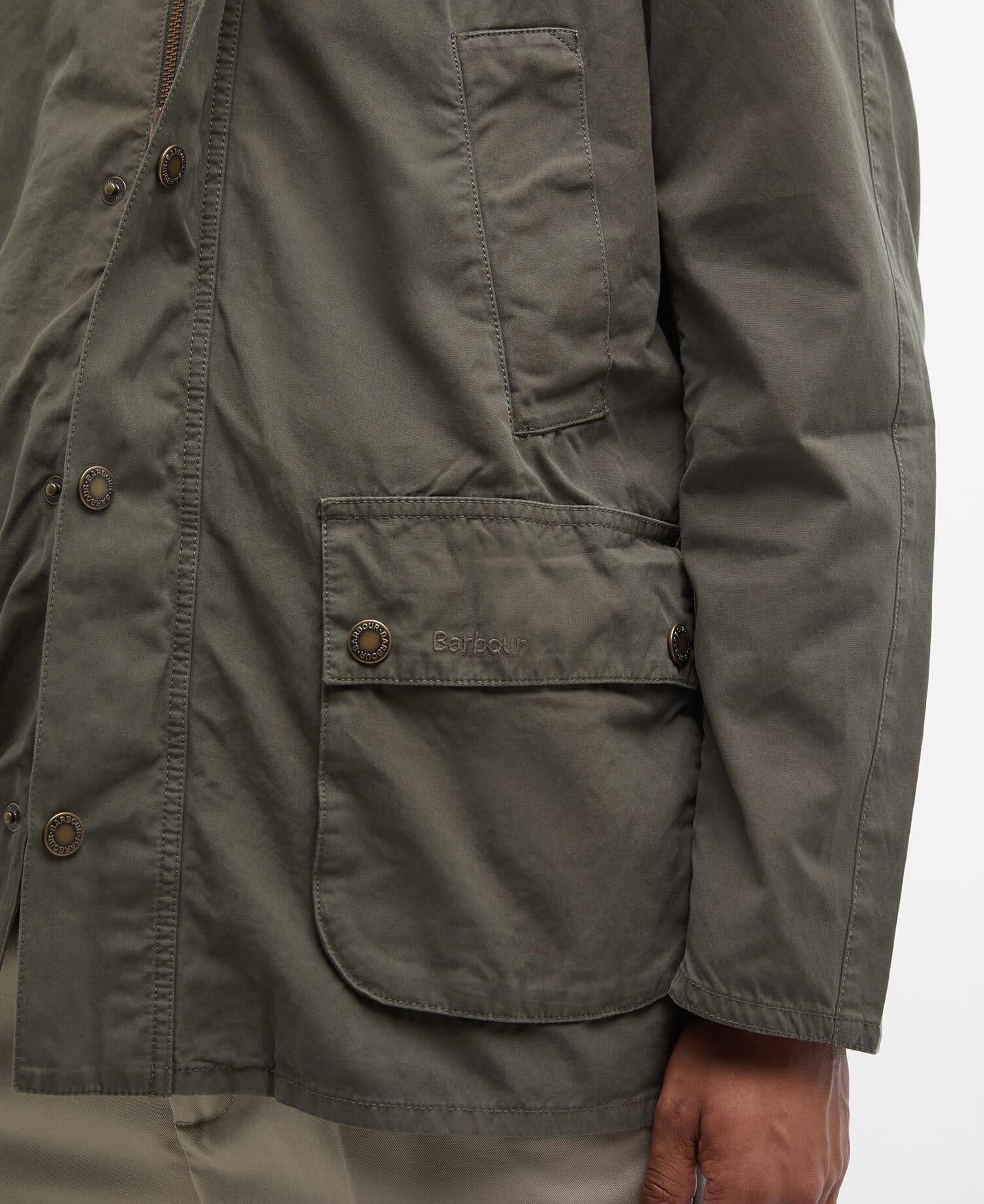 Ashby Casual Jacket Olive - Image 7