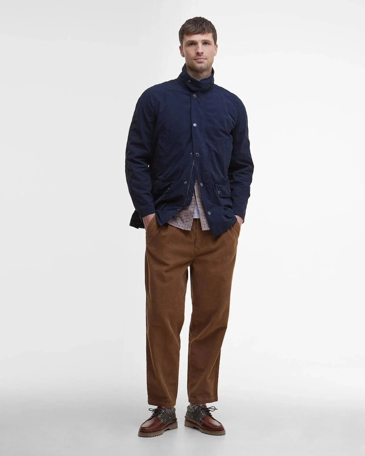 Ashby Casual Jacket Navy - Image 3