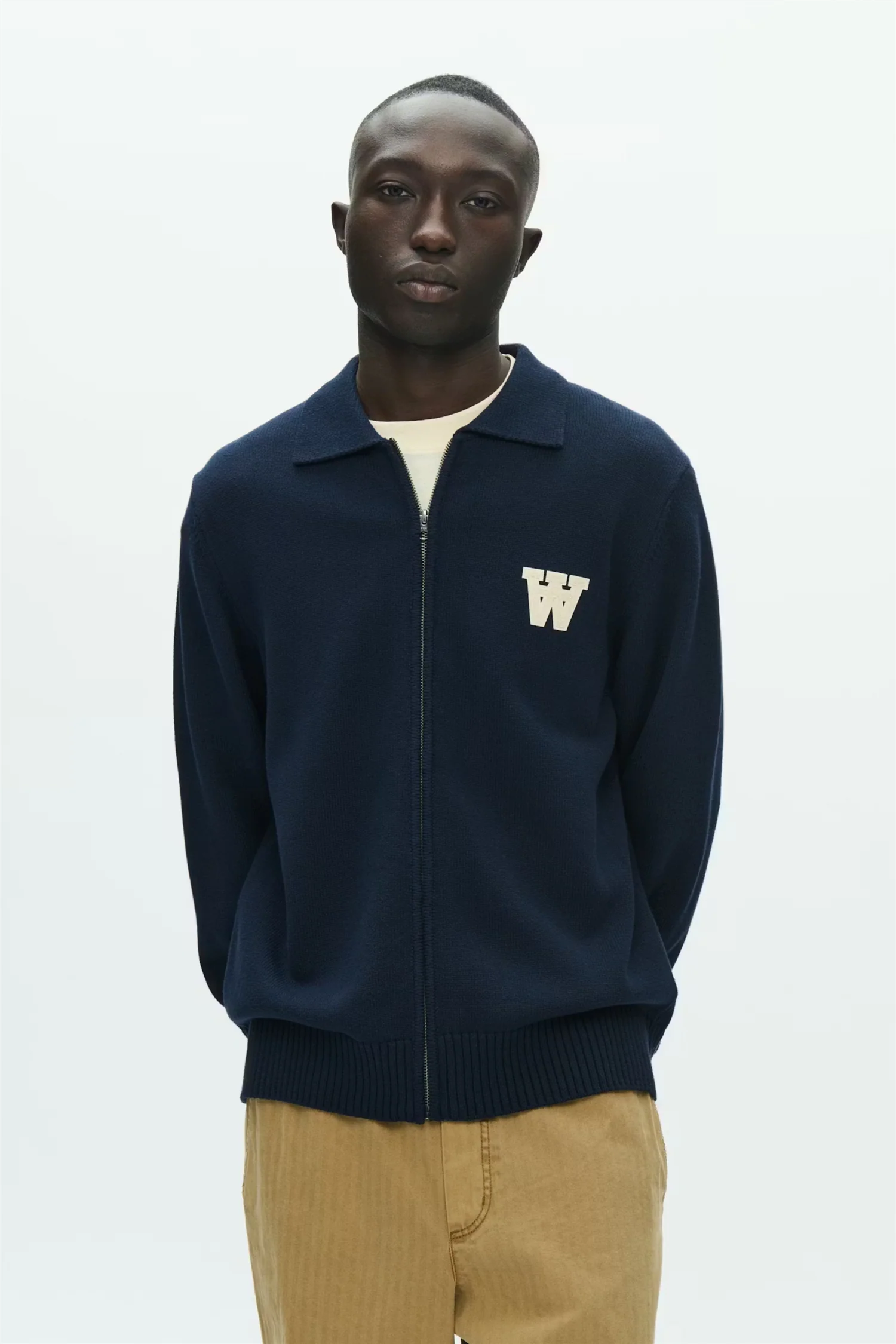 Tay Zipper Cardigan Salute - Image 2