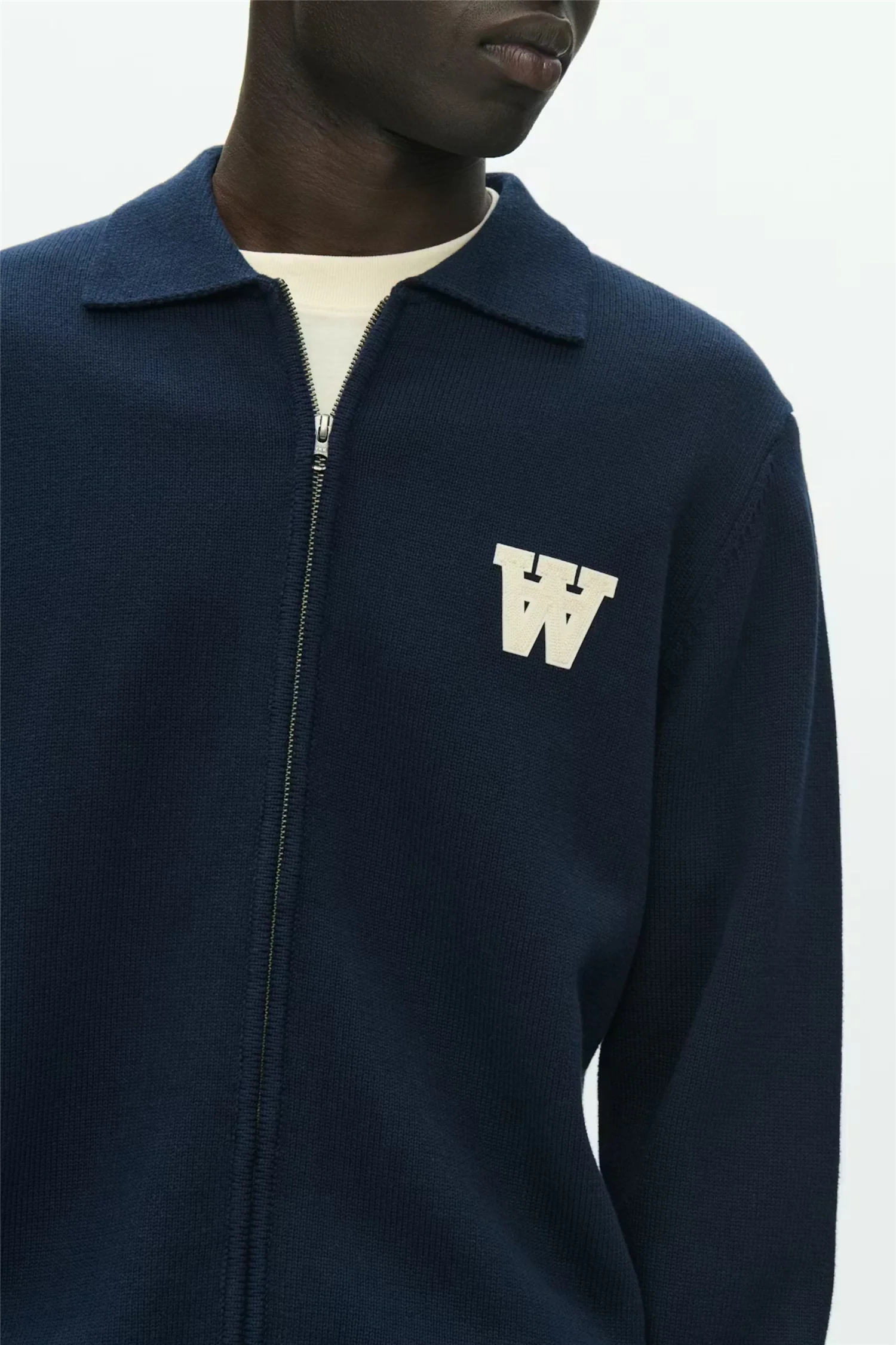 Tay Zipper Cardigan Salute - Image 4