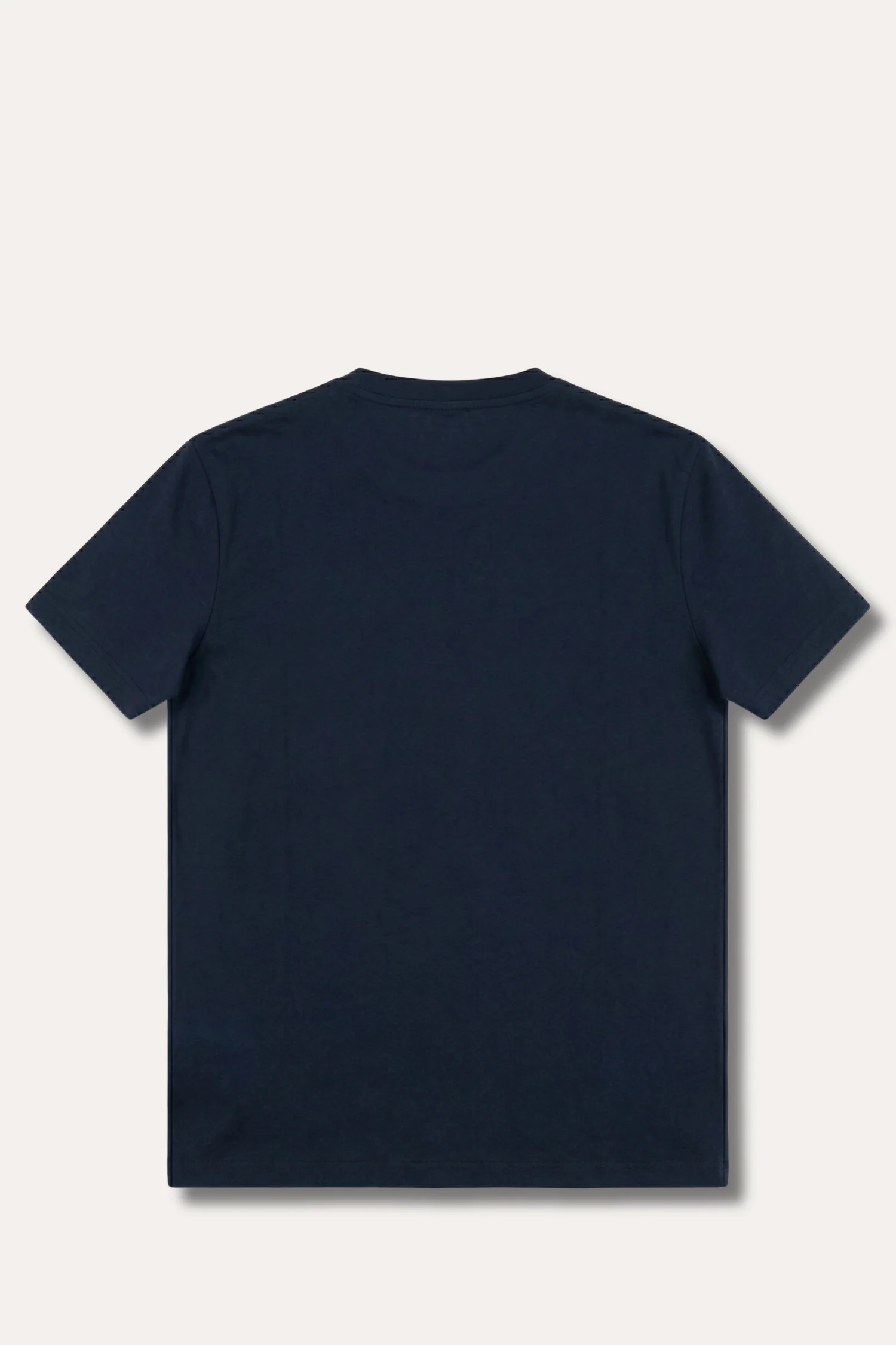Icon Printed Cotton T-Shirt Navy - Image 2