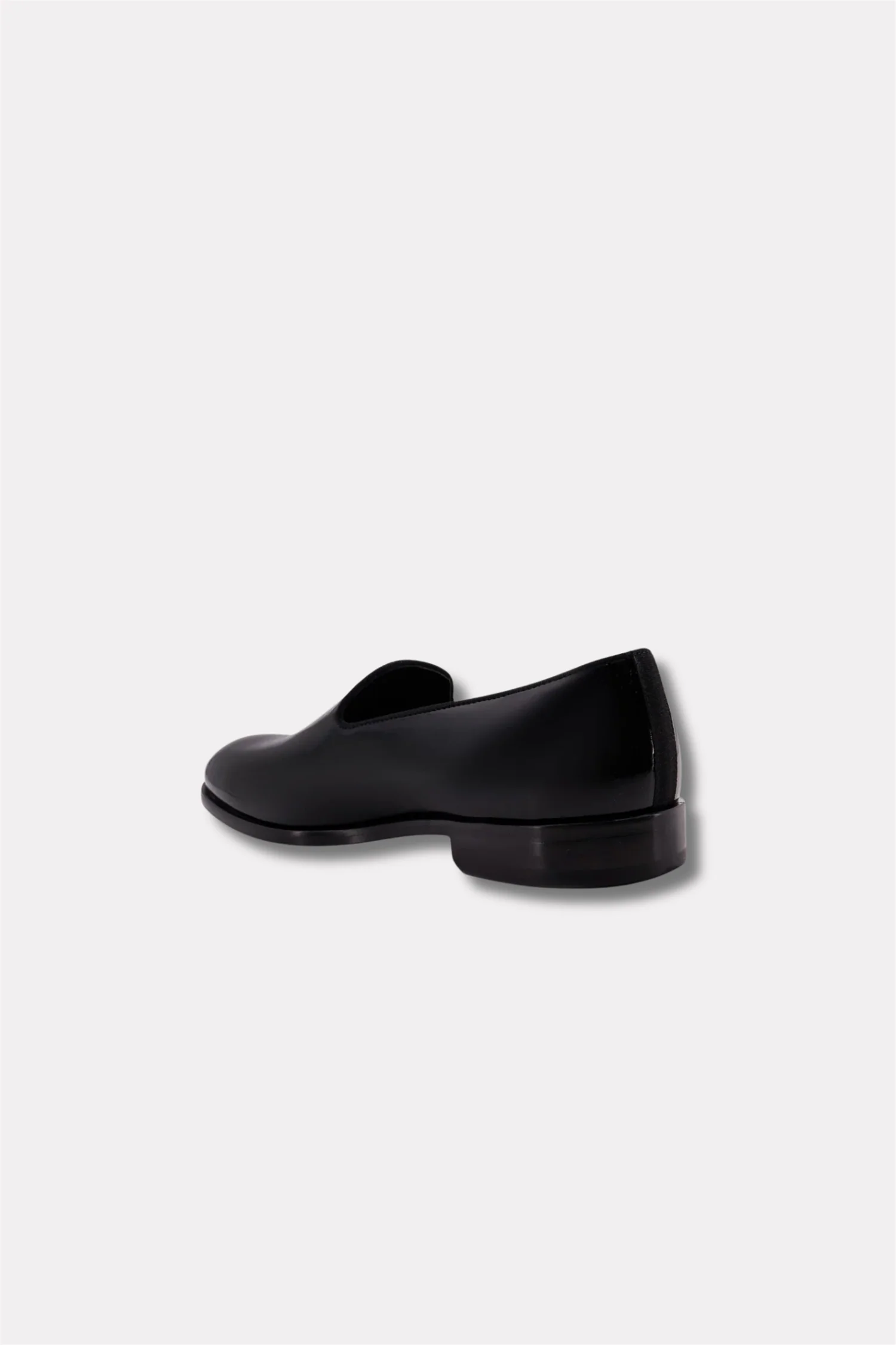 Black Patent Slipper Loafer - Image 3