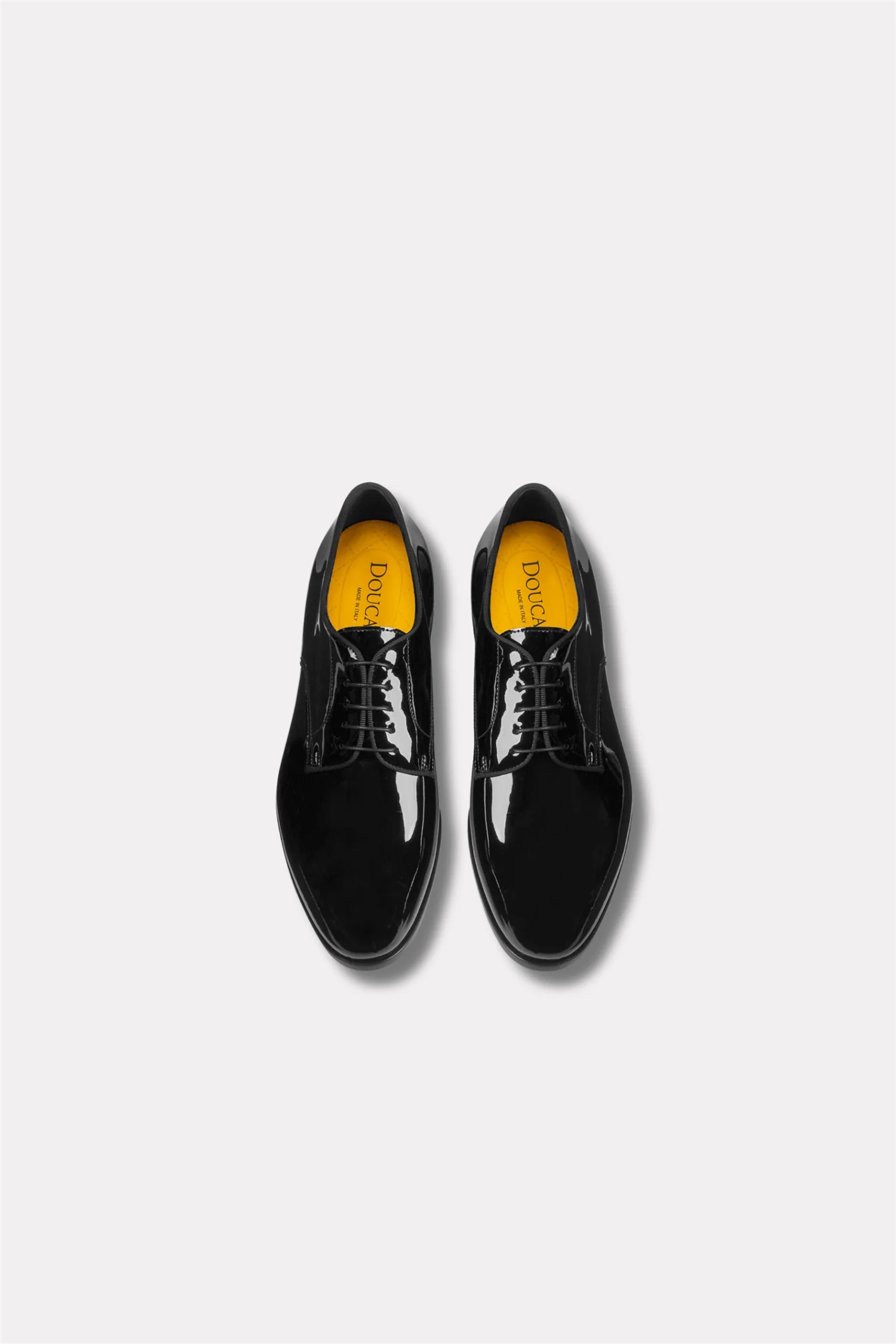 Black Patent Leather Lace-Up - Image 3