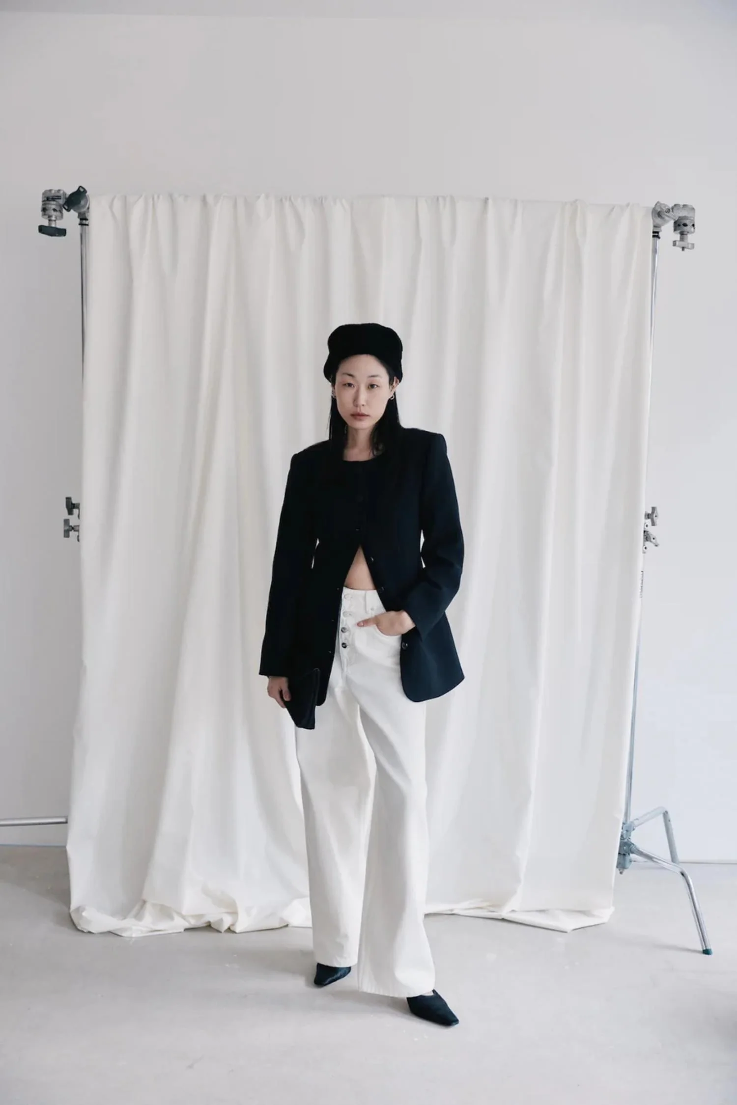 Loose Pant- Cream - Image 2