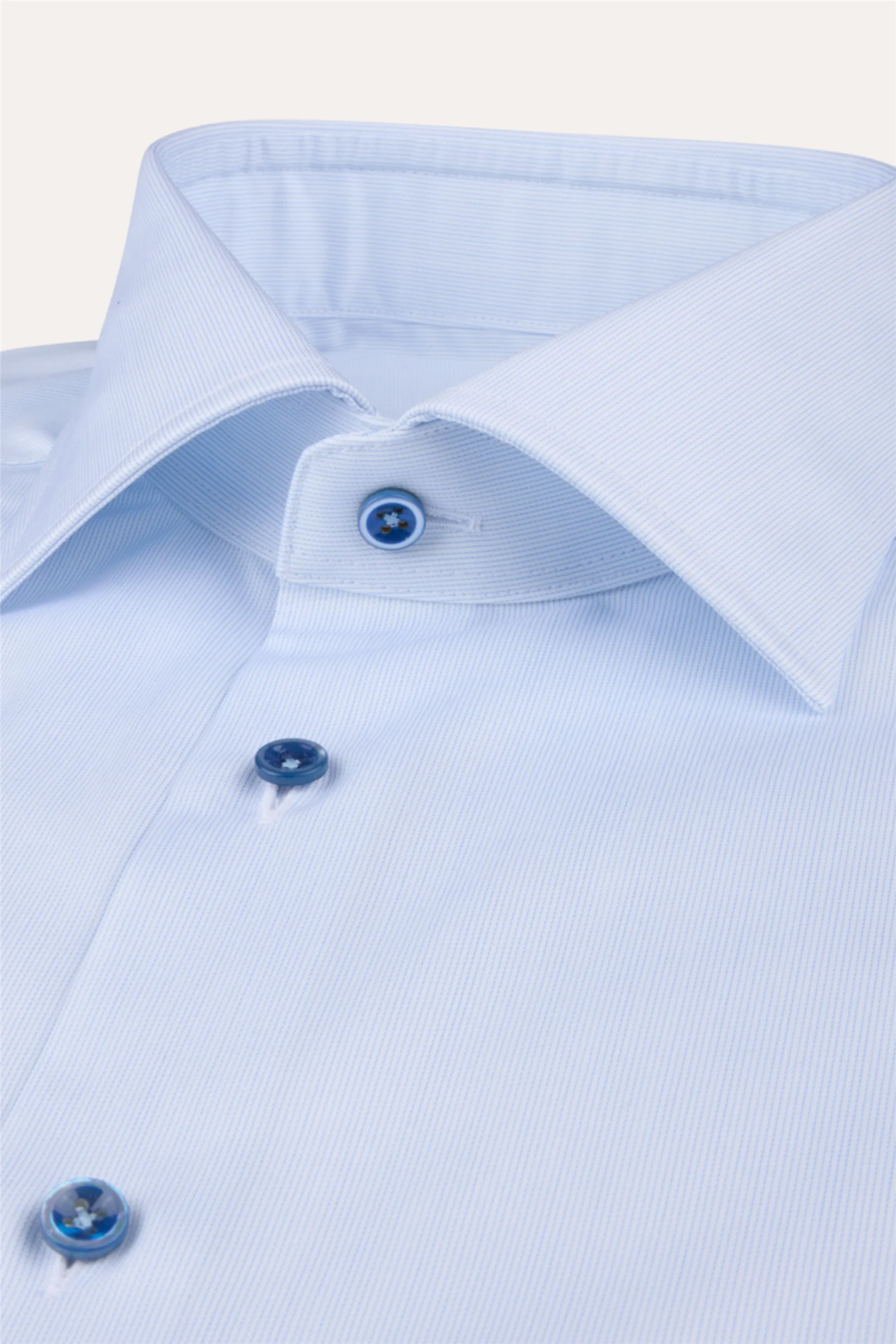 Regular Shirt Light Blue Stripe - Image 2