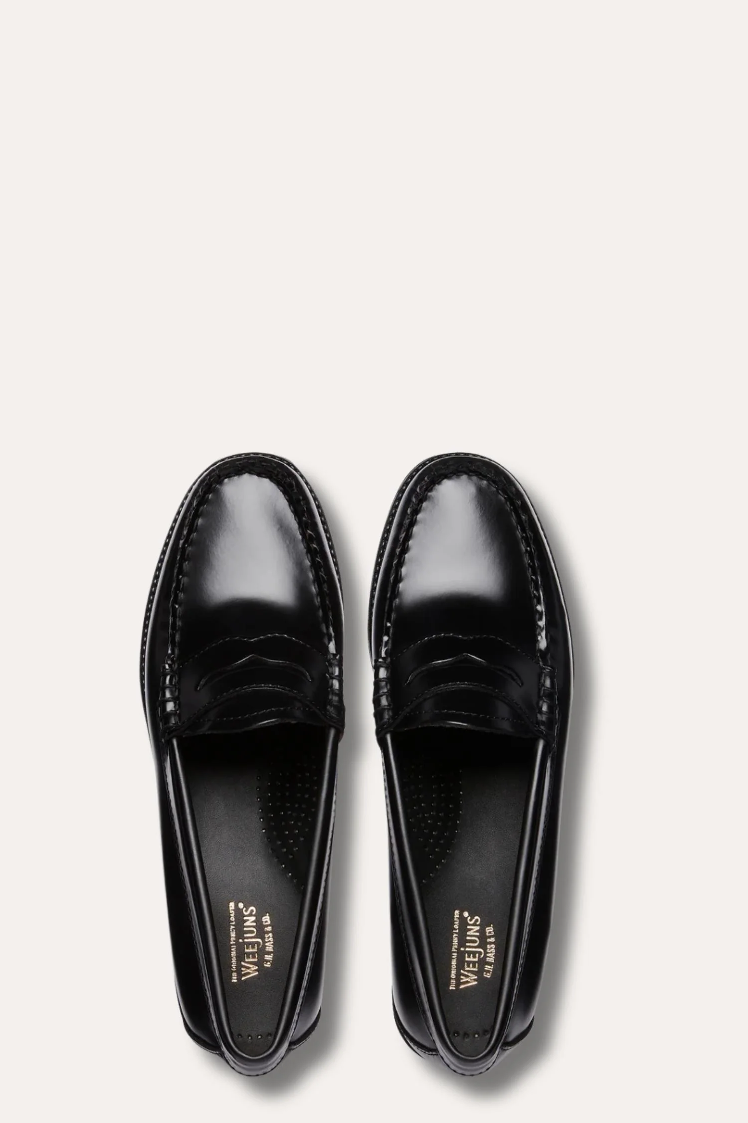 Easy Weejuns Penny Loafers- Black - Image 4