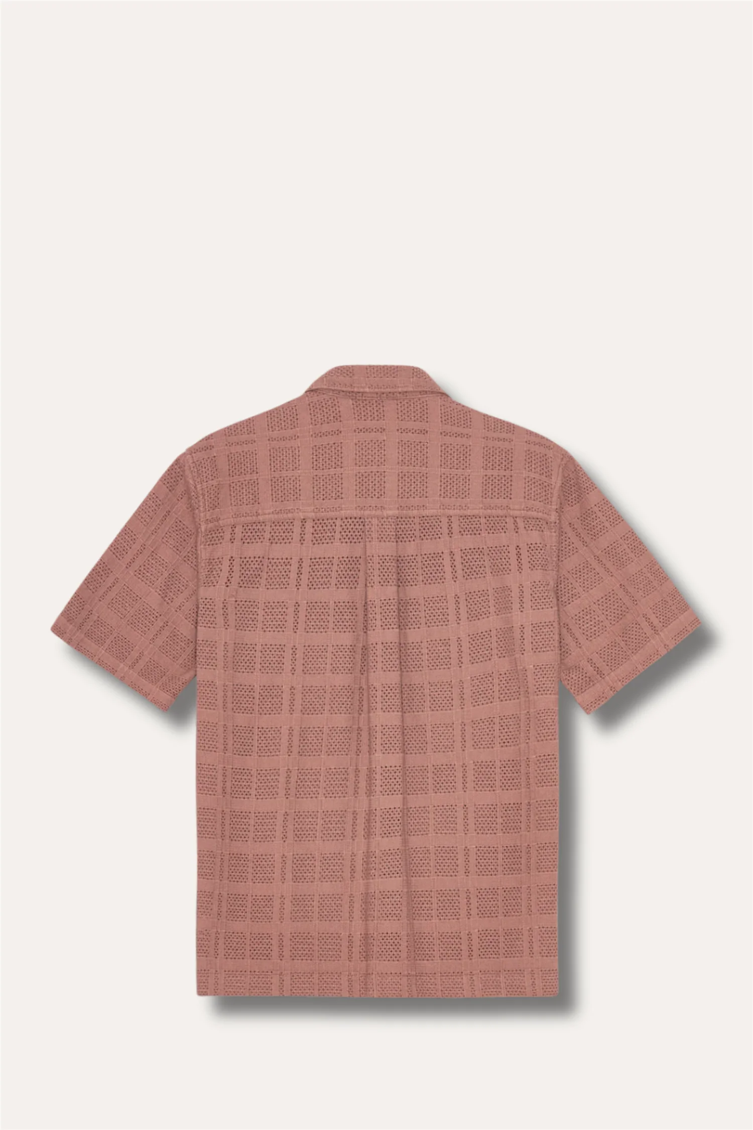Charlie SS Shirt Cognac Red - Image 2