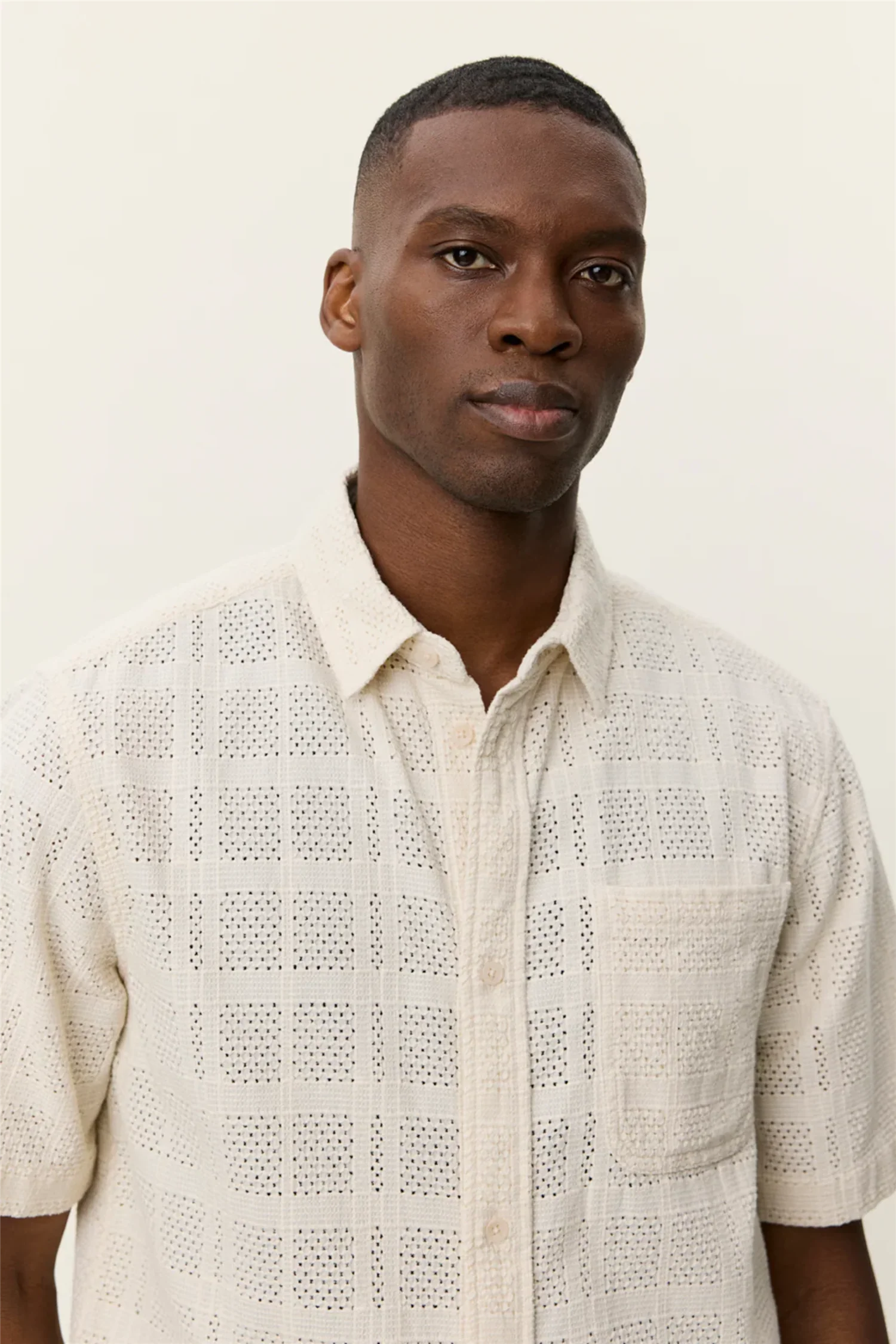 Charlie SS Shirt Ivory - Image 4
