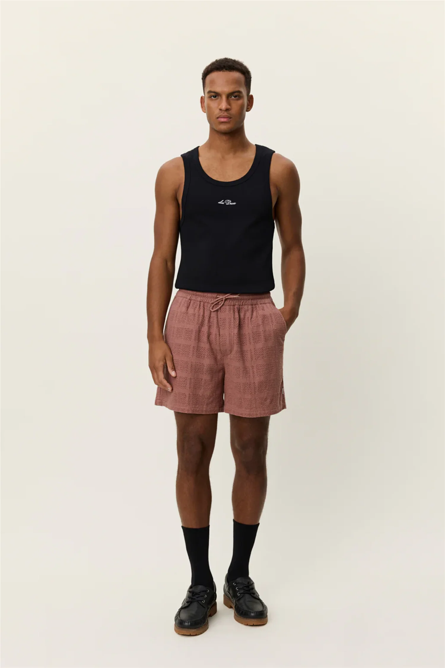 Charlie Shorts Cognac Red - Image 3