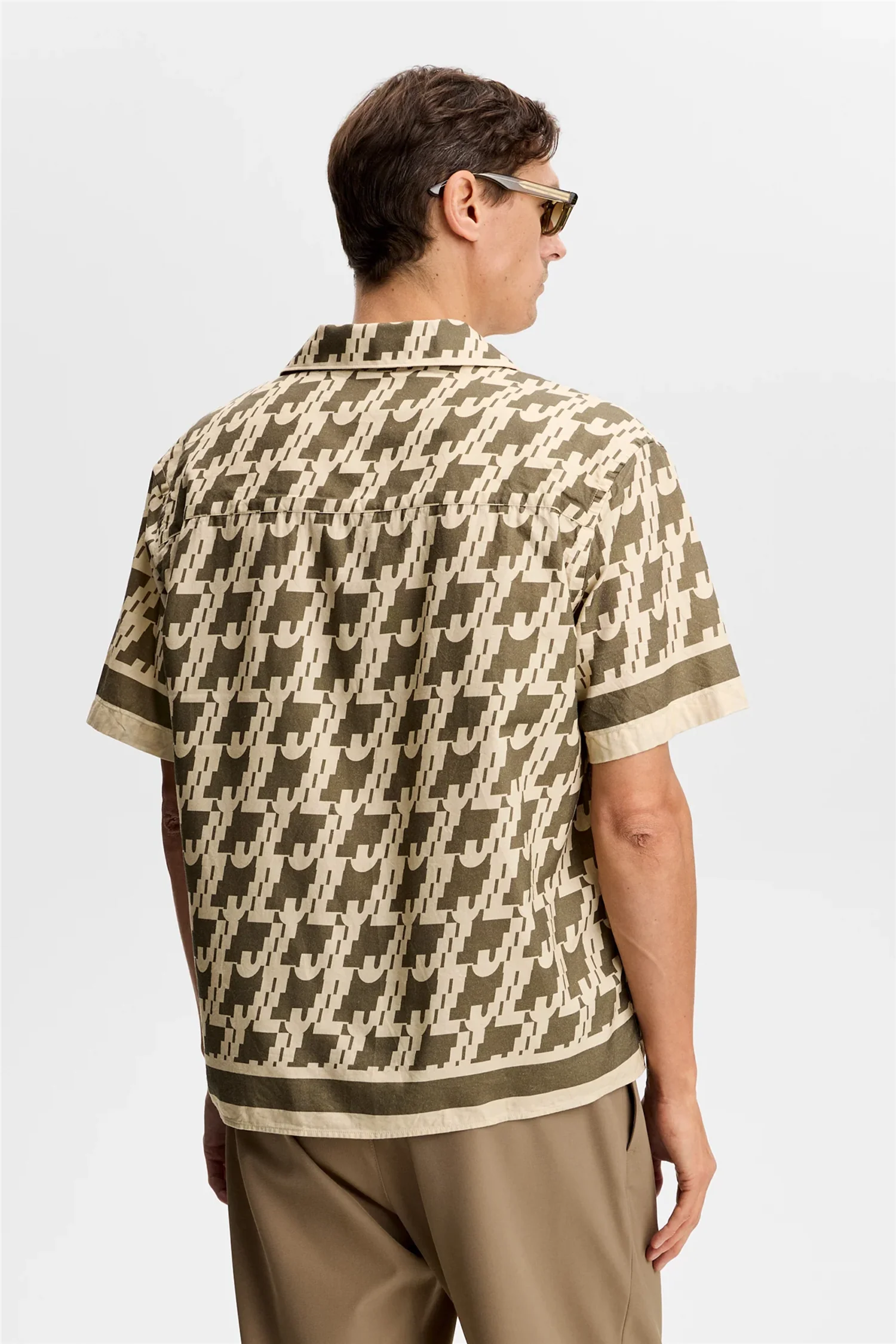 Ellis Border Resort Shirt Glitch Kalamata - Image 3