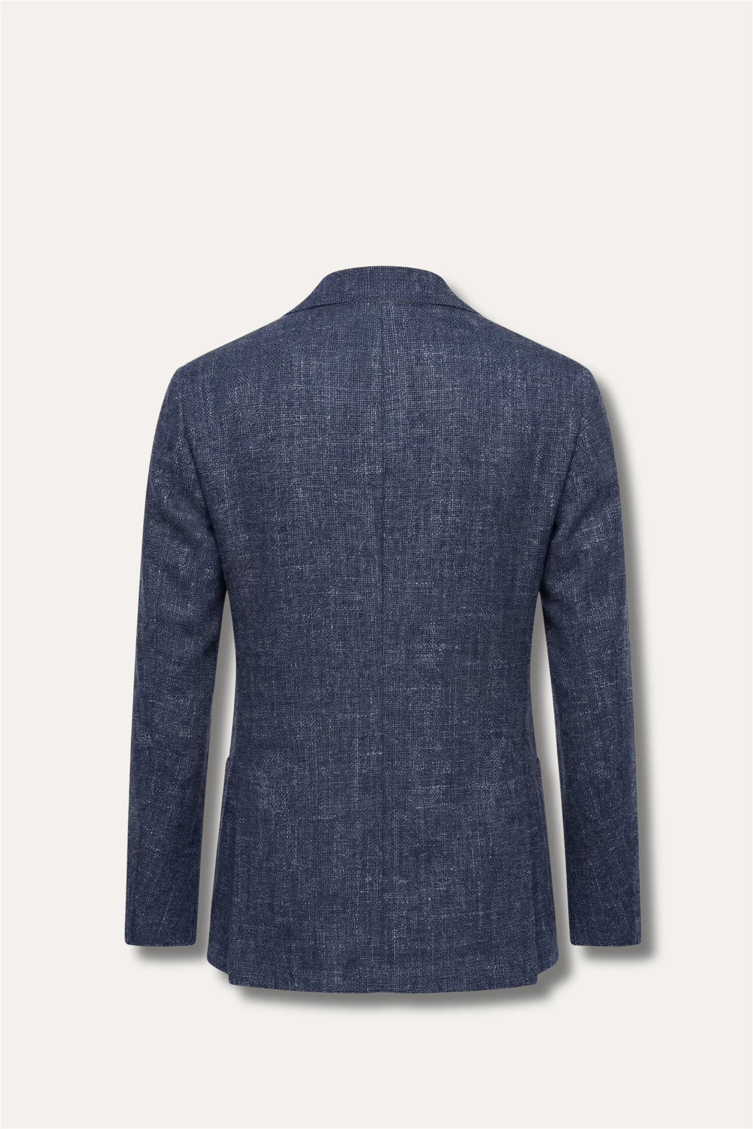 Wool/Silk Active Blazer Mono Blue - Image 2