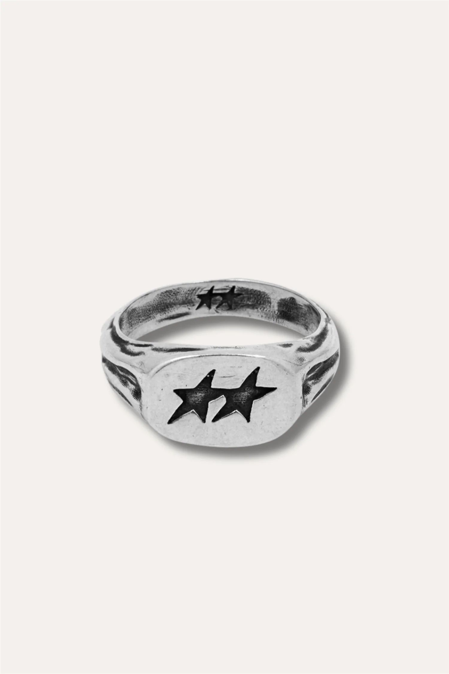 Superstar Signet Ring Silver - Image 3
