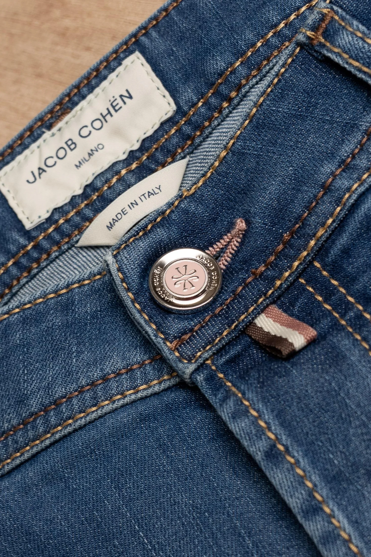 Nick Slim Fit Jeans Medium Blue - Image 4