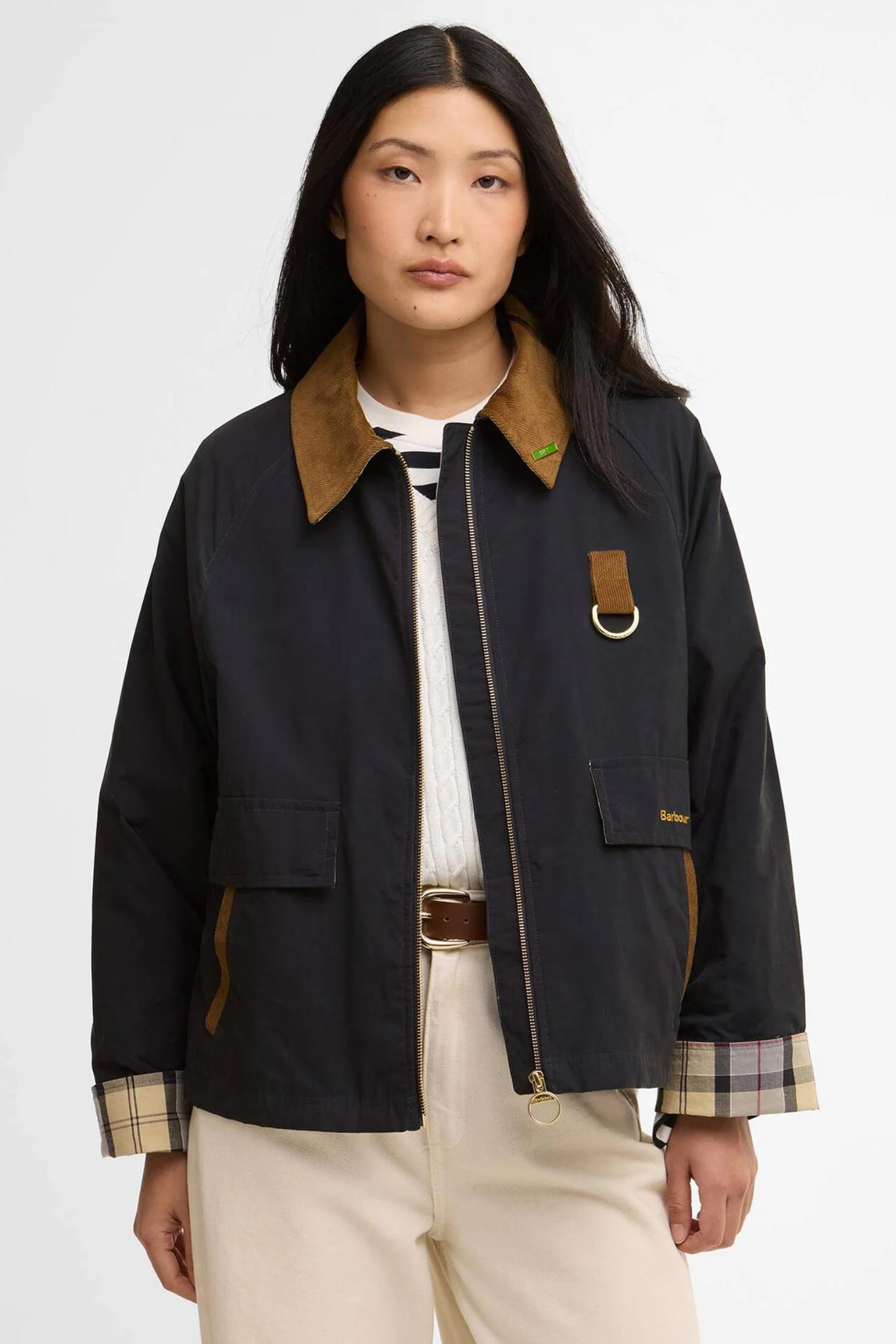 Icons Spey Showerproof Jacket- Dark Navy/Dress - Image 2