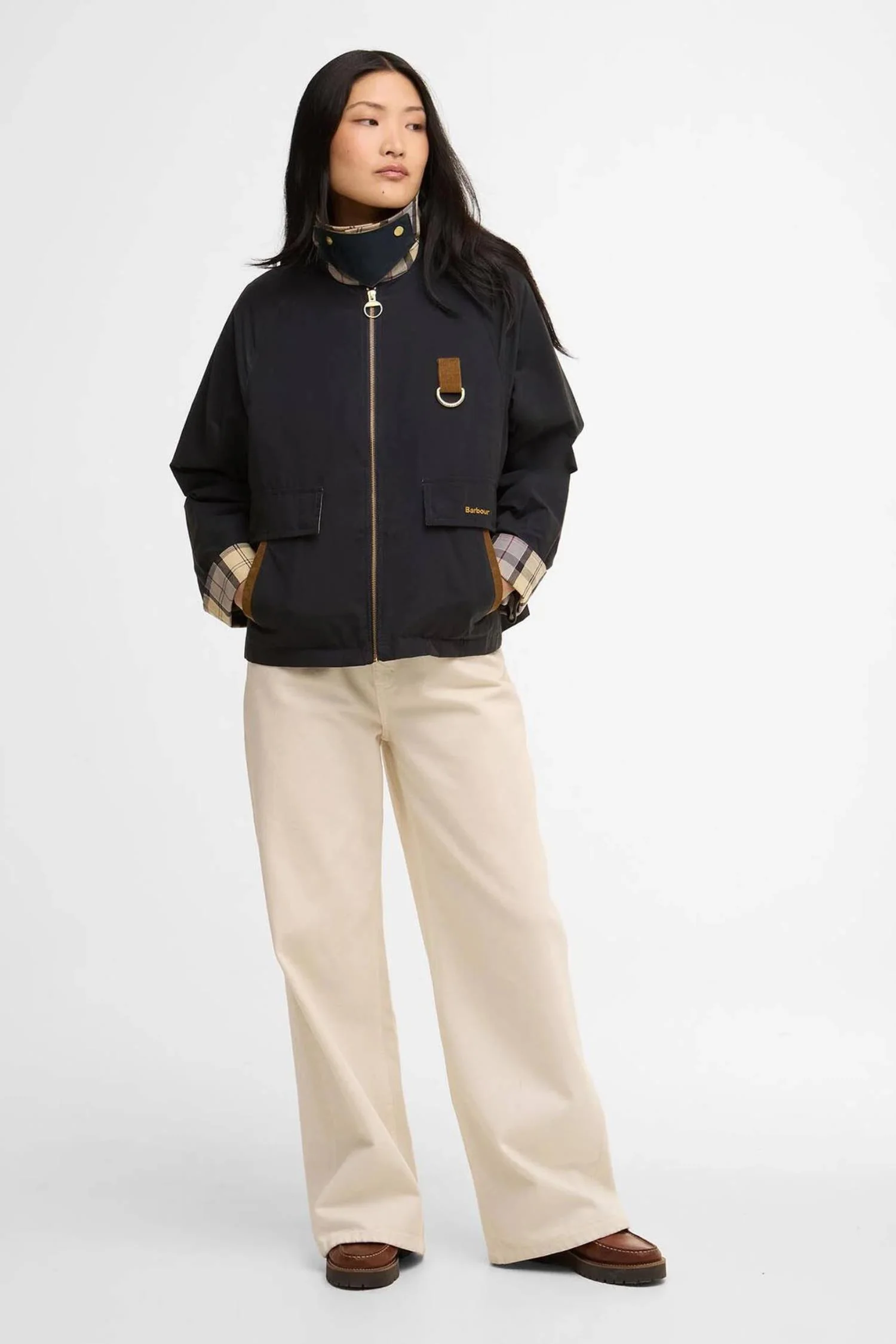Icons Spey Showerproof Jacket- Dark Navy/Dress - Image 3