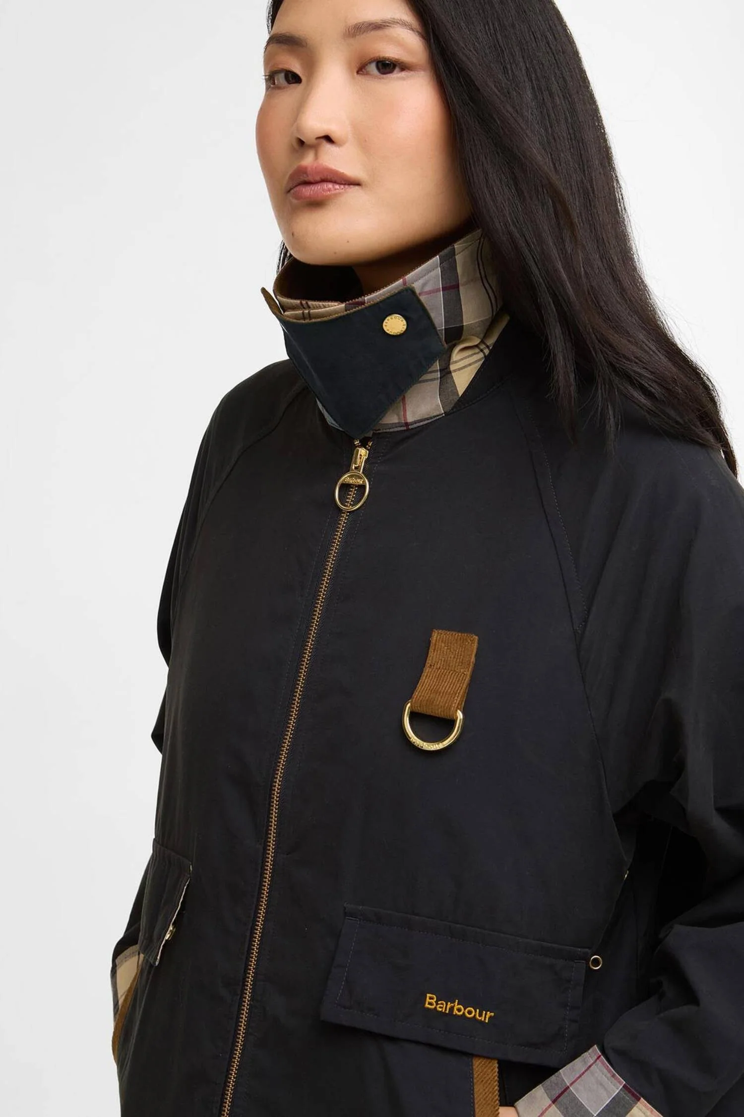Icons Spey Showerproof Jacket- Dark Navy/Dress - Image 6