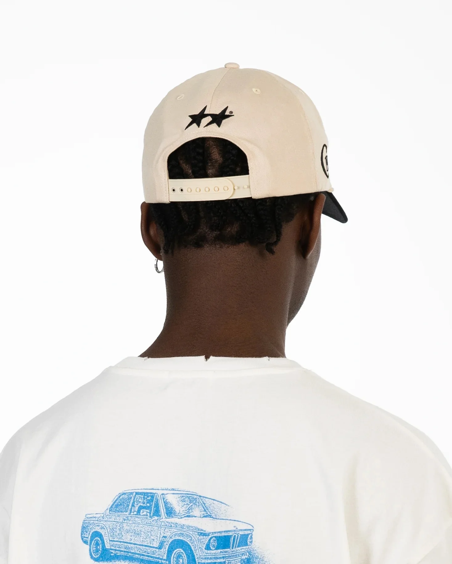 Racing Cap Beige/Navy - Image 4