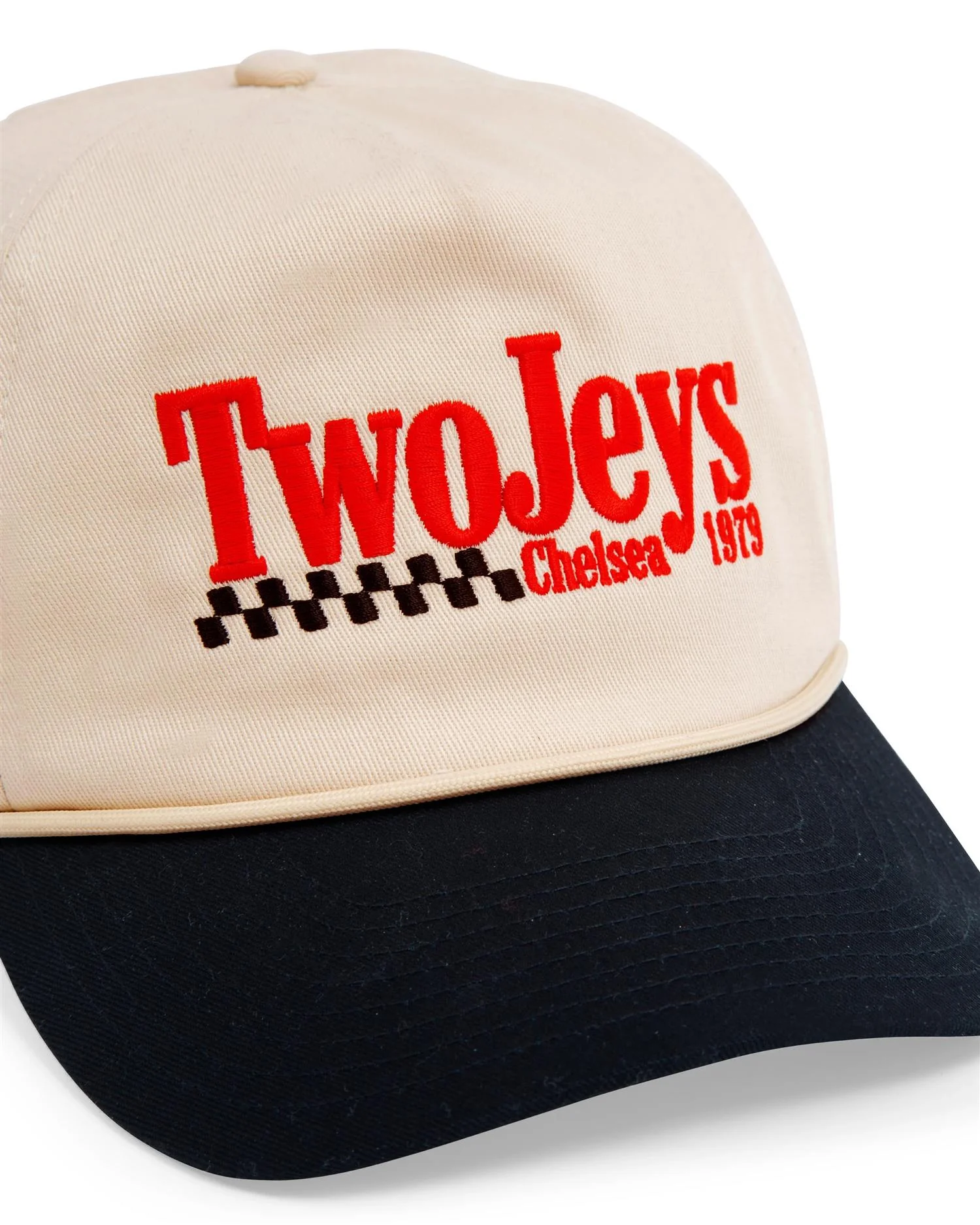 Racing Cap Beige/Navy - Image 6