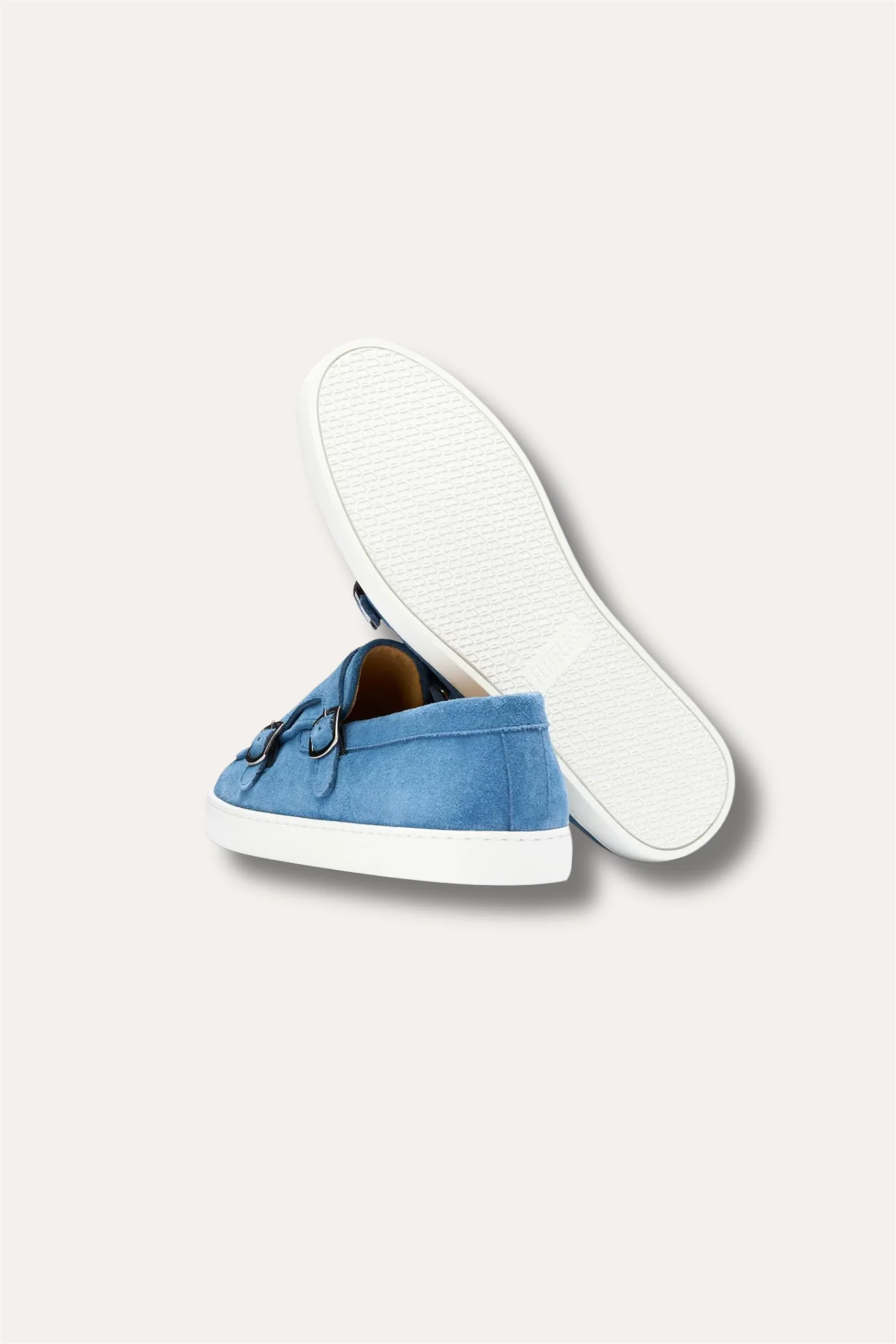 Monk Strap Sneaker Ocean Suede - Image 2