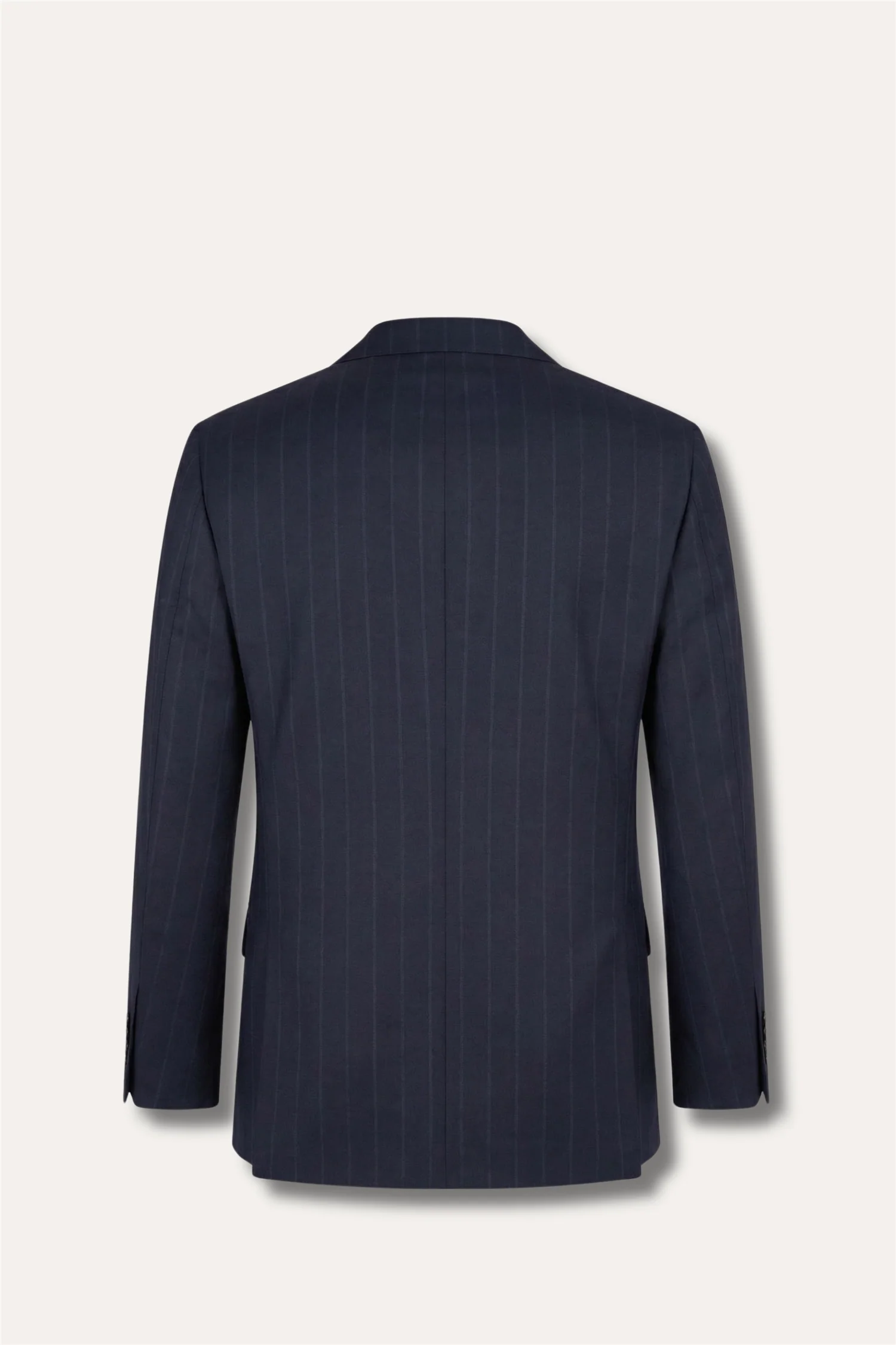 Sienna Slim Fit Blazer Pinstripe Navy - Image 2