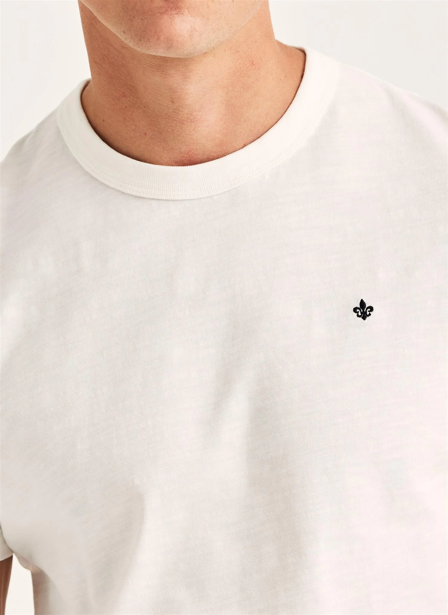 Watson Slub Tee Off White - Image 4