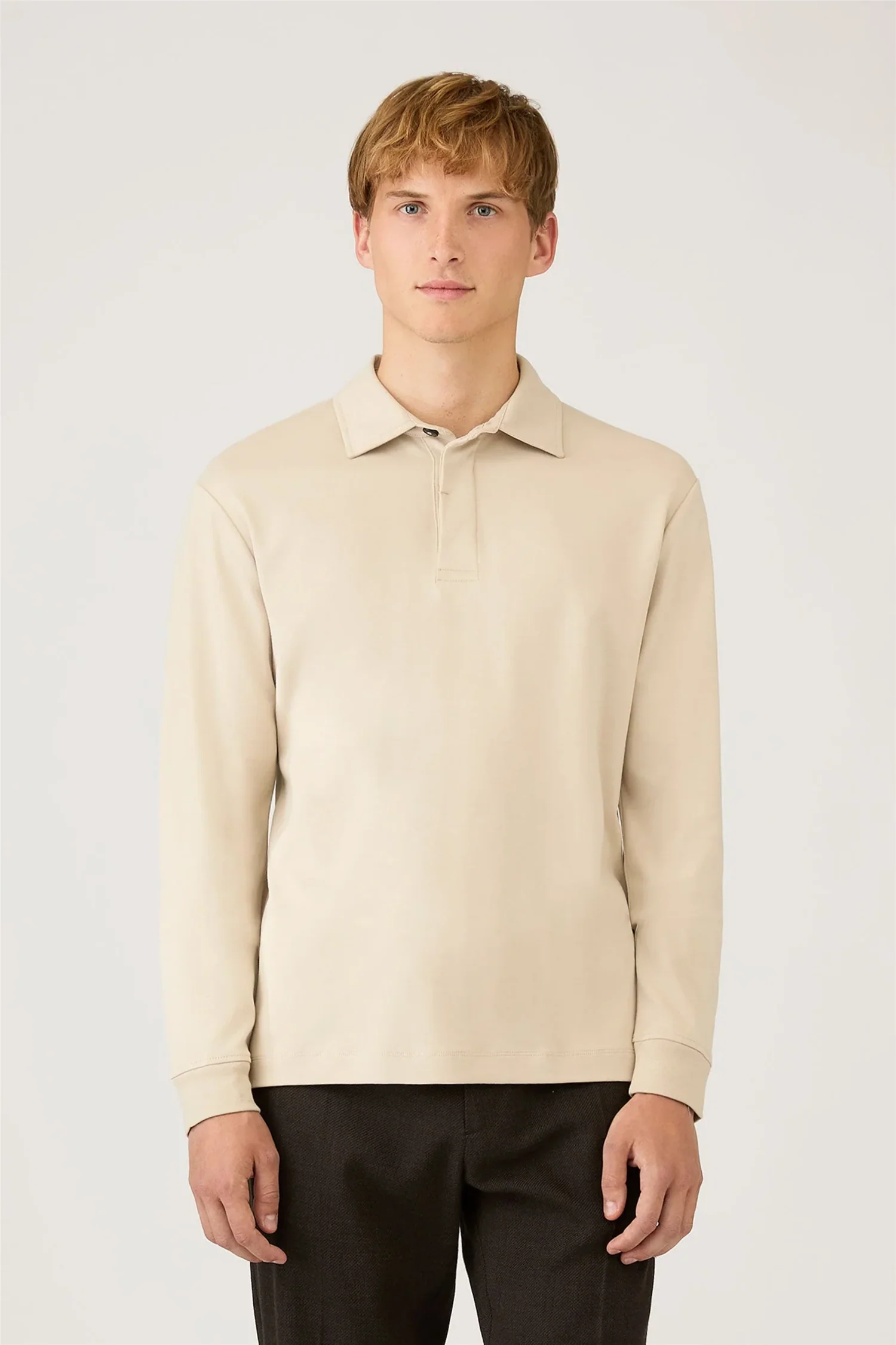 Heavyweight Rugby Polo Shirt Hazelwood - Image 2