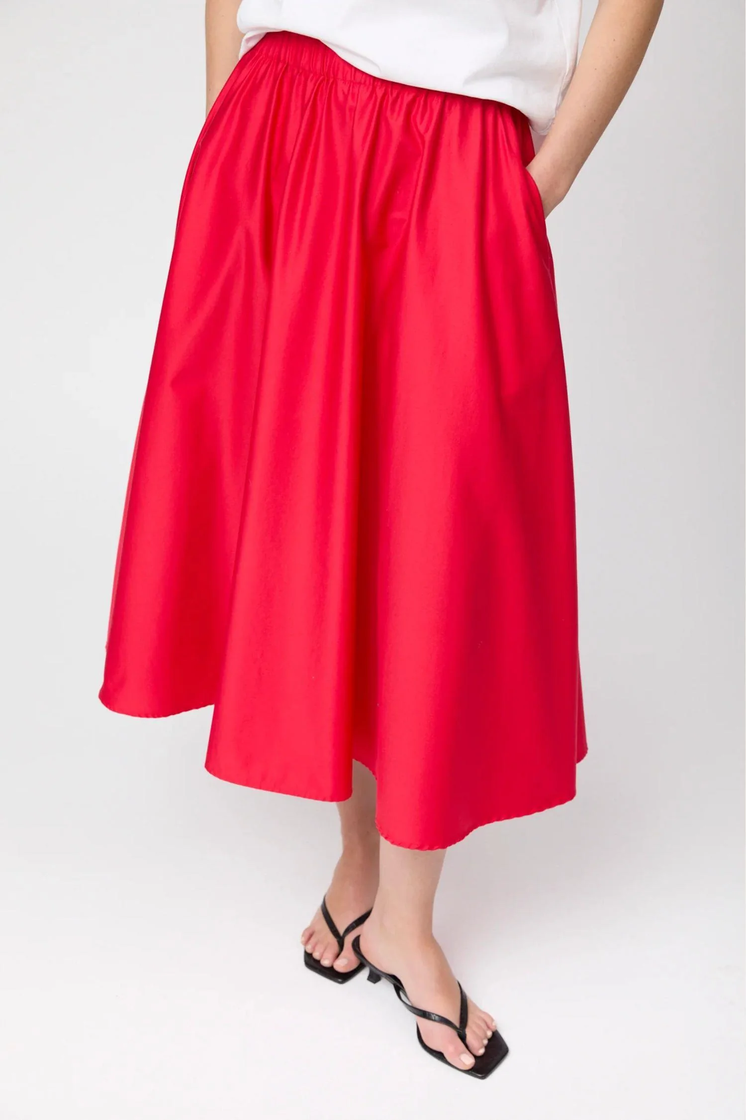 Isabella Skirt- Vivid Red - Image 5