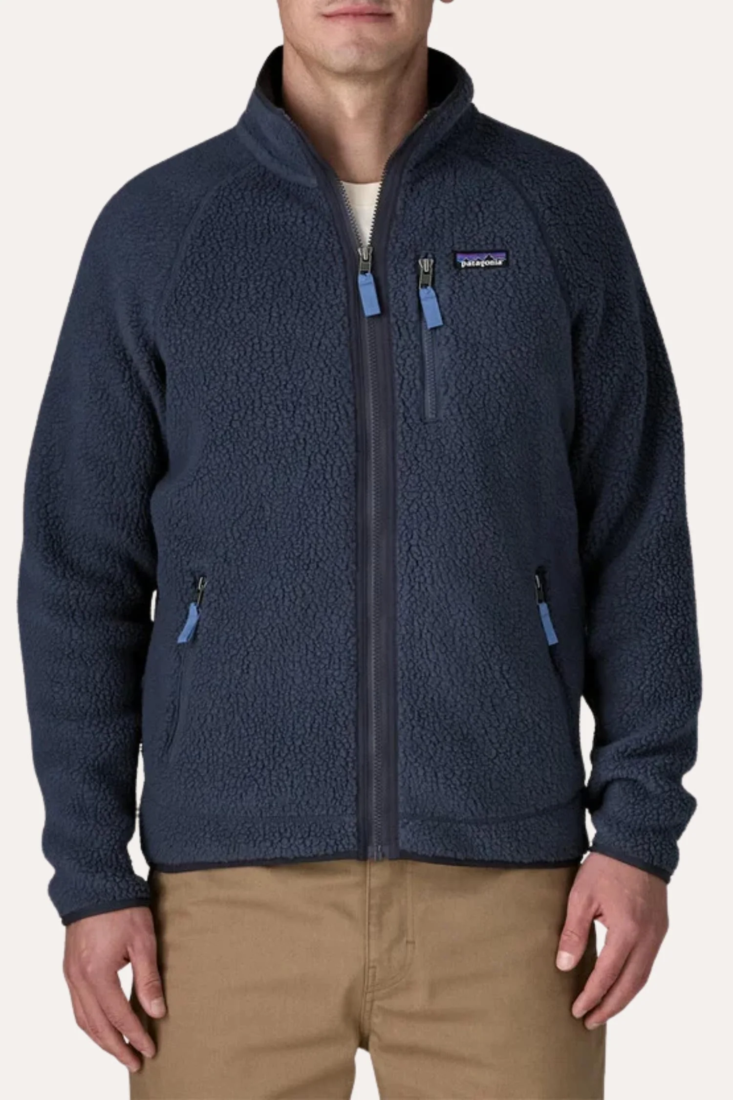 M Retro Pile Jkt New Navy w/Sunken Blue - Image 2