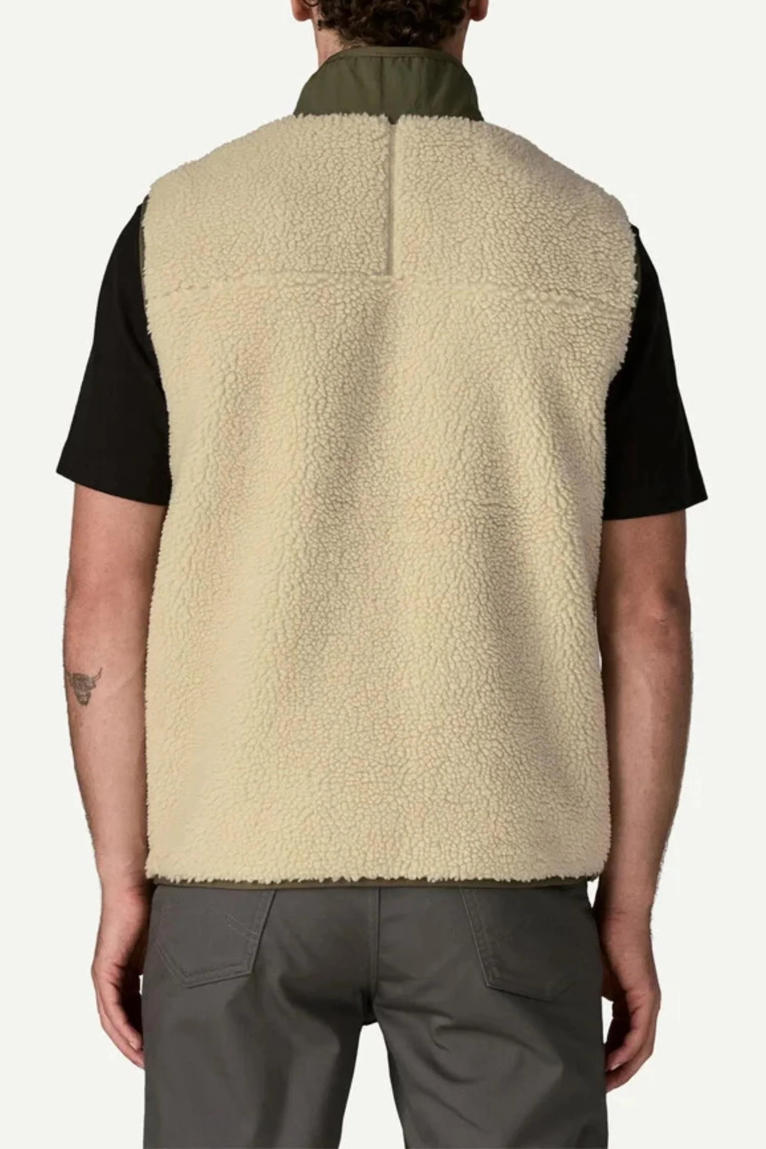 M Classic Retro-X Vest Dark Natural w/Basin Green - Image 4