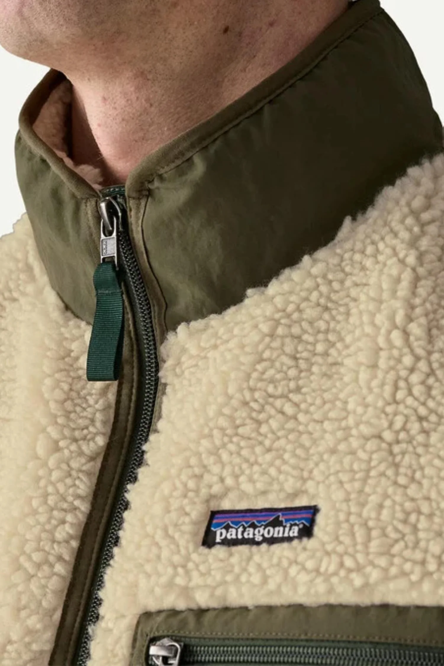 M Classic Retro-X Vest Dark Natural w/Basin Green - Image 6