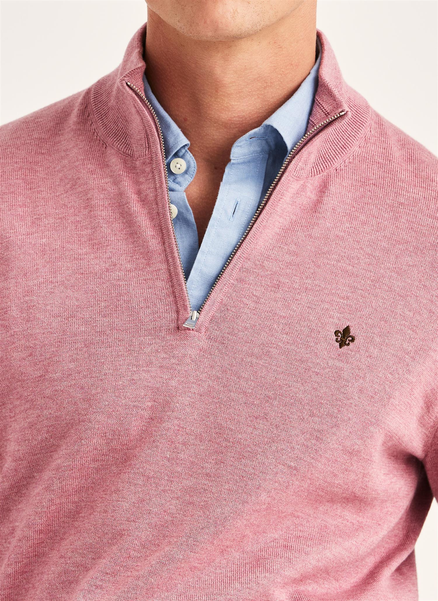 Riley Half Zip Pink - Image 4