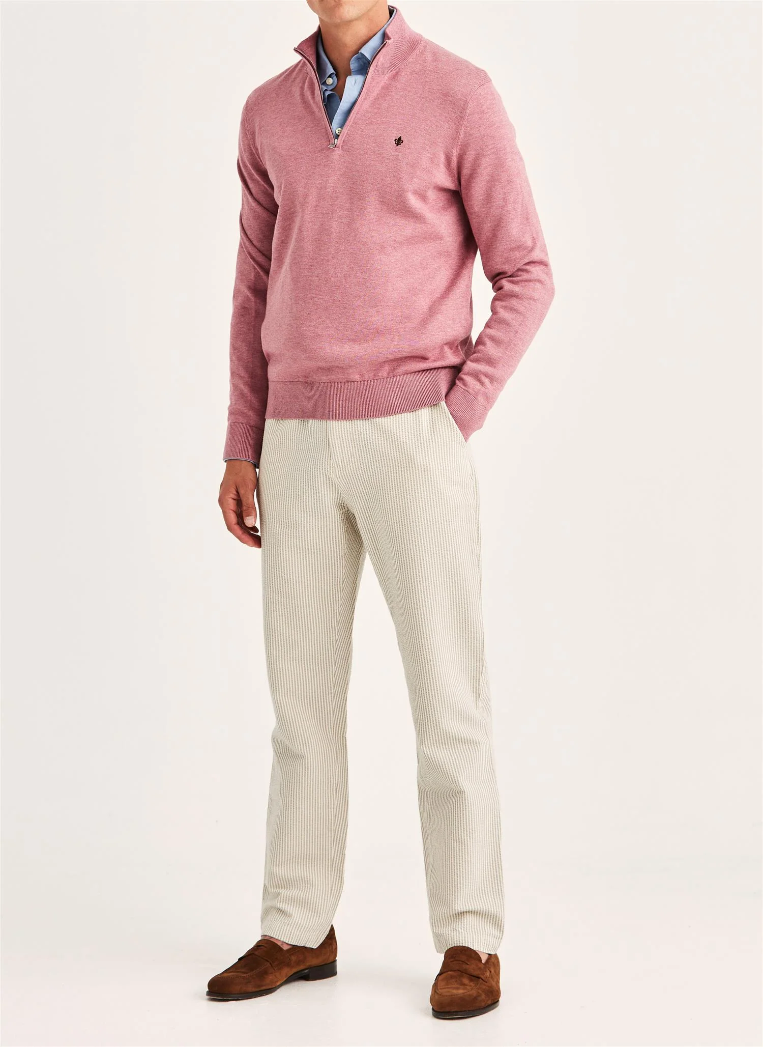 Riley Half Zip Pink - Image 7