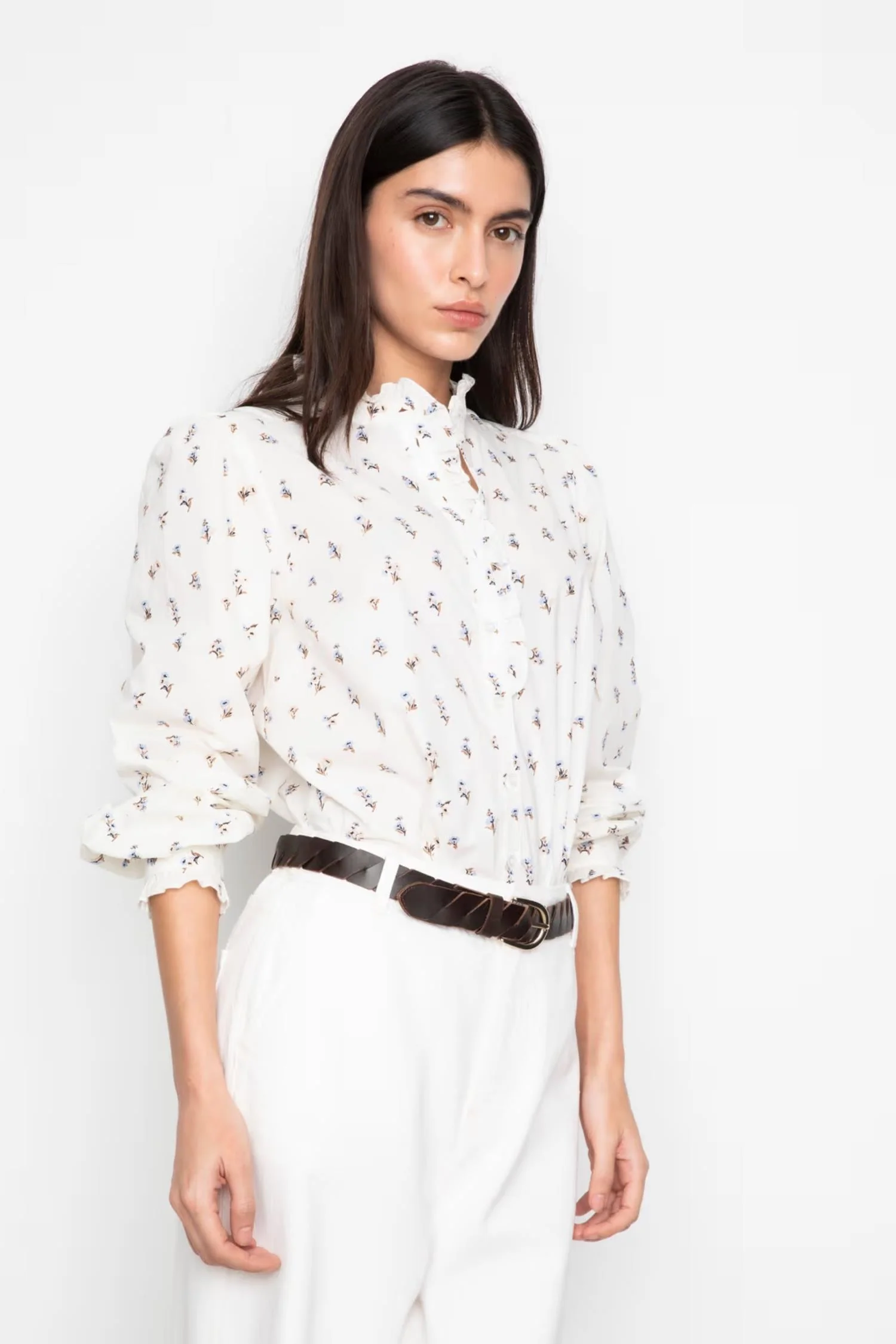 Emily blouse - White anemone - Image 3