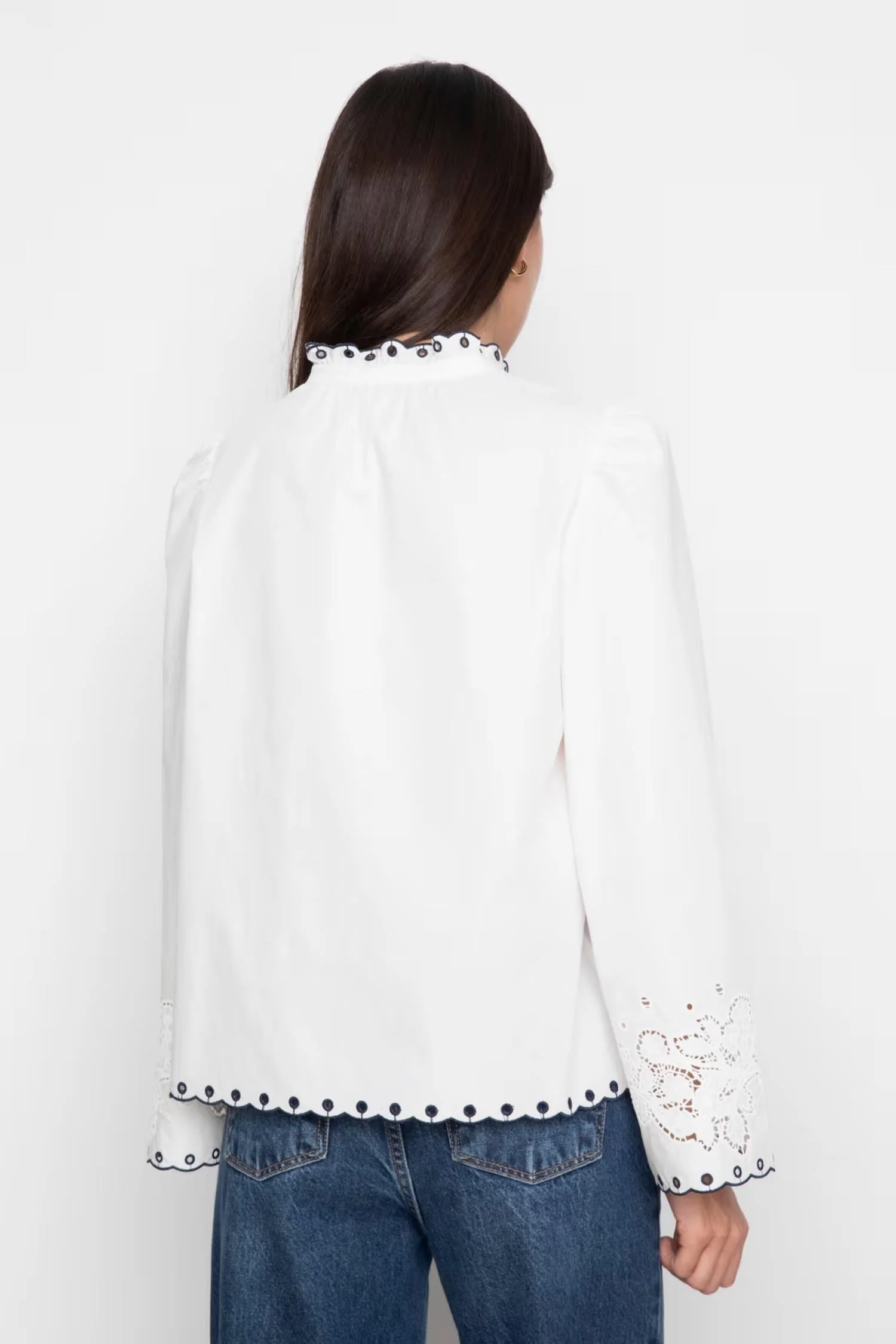 Lynn Blouse - 1005 white - Image 4