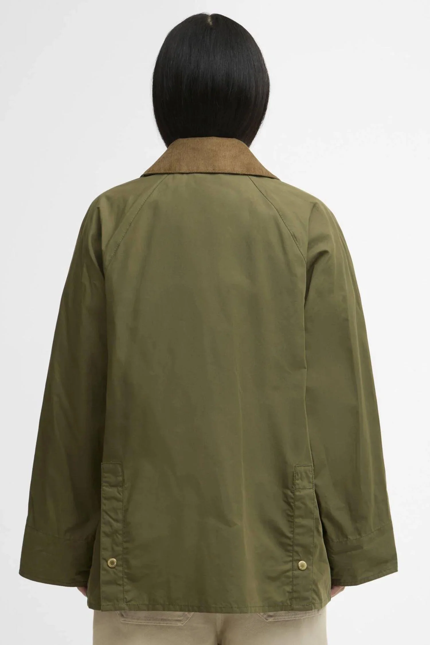 Laneshaw Casual jacket- Dusky Green - Image 4