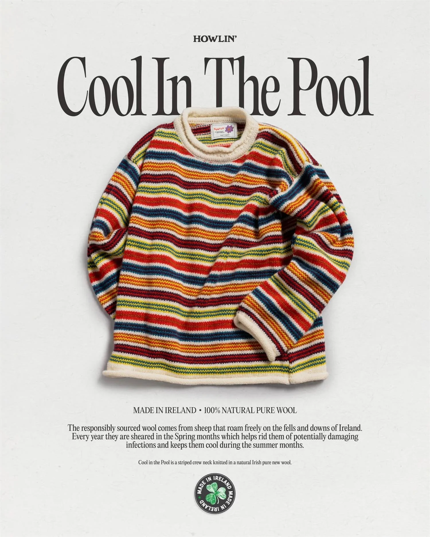 Cool in the Pool Ecru - Image 5