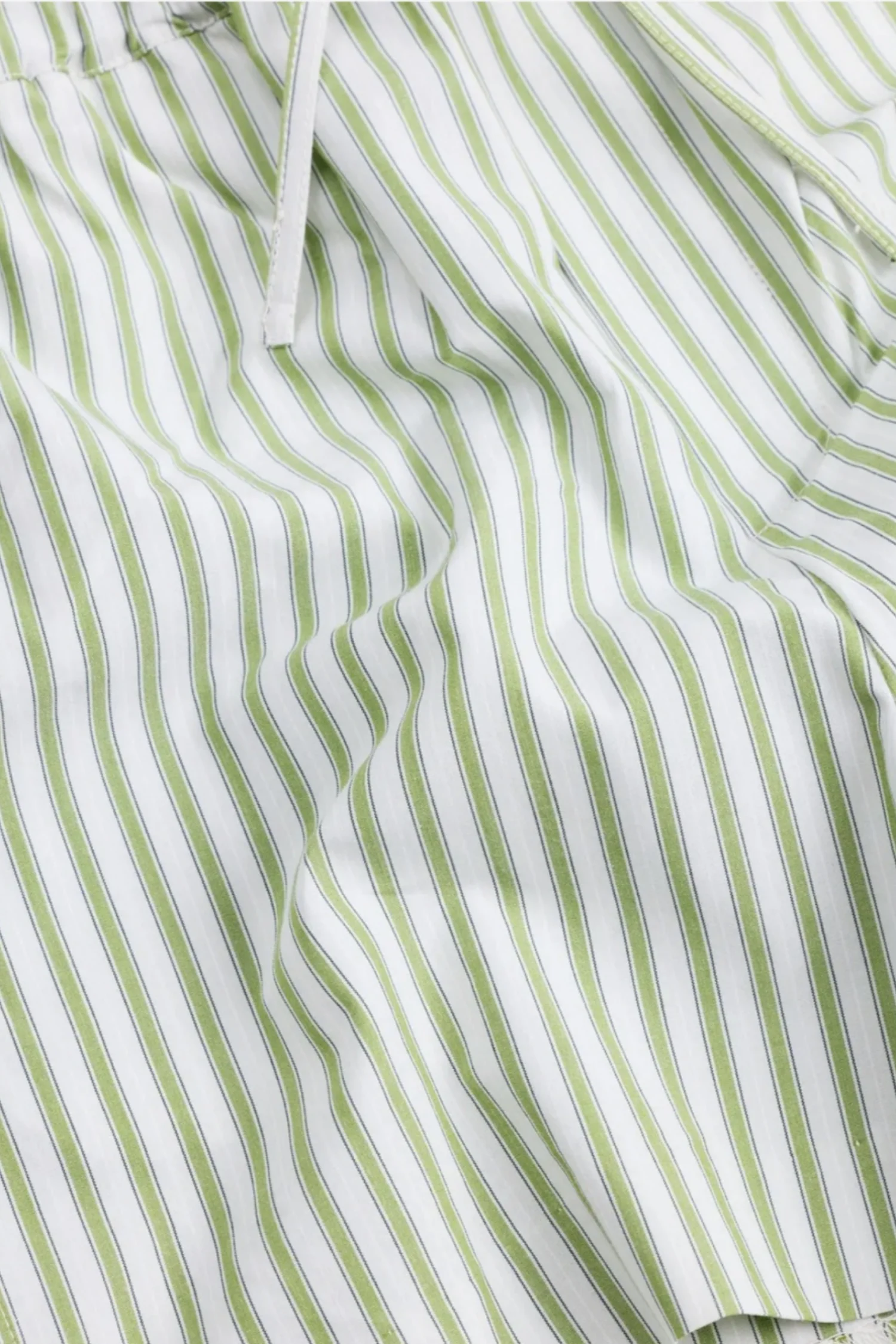 Loose Stripe Shorts - Green stripe - Image 5