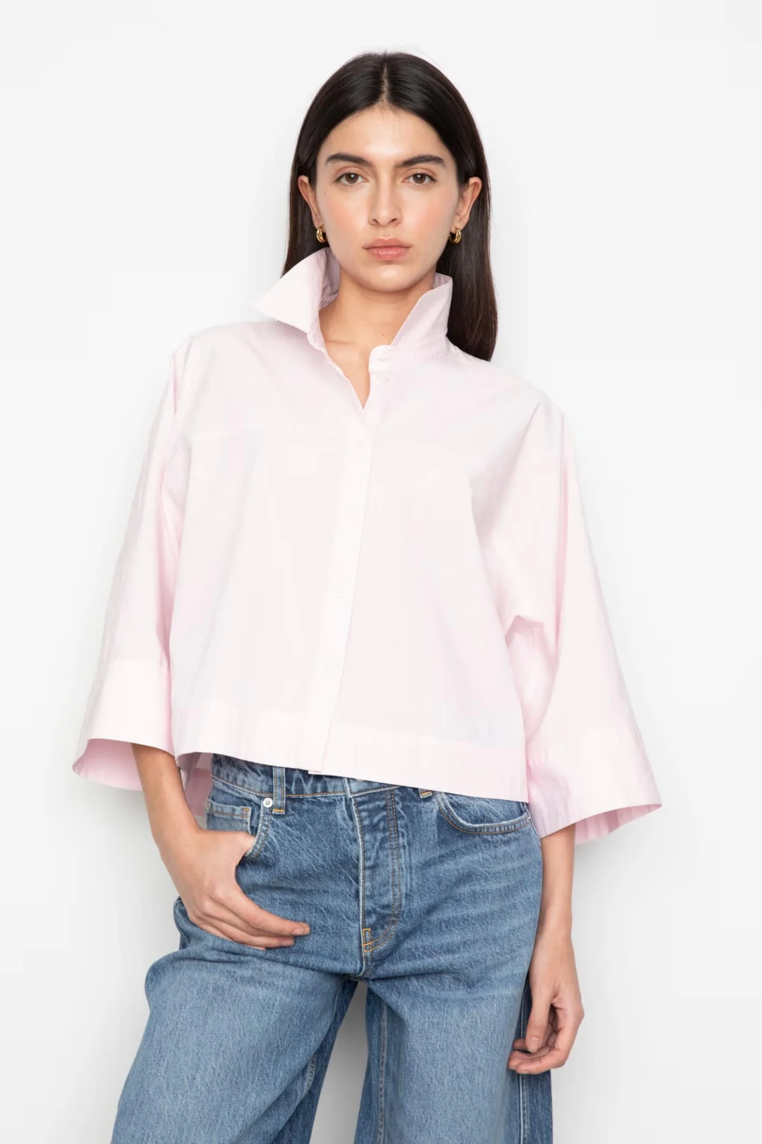 Iona shirt - 1012 Light pink - Image 3