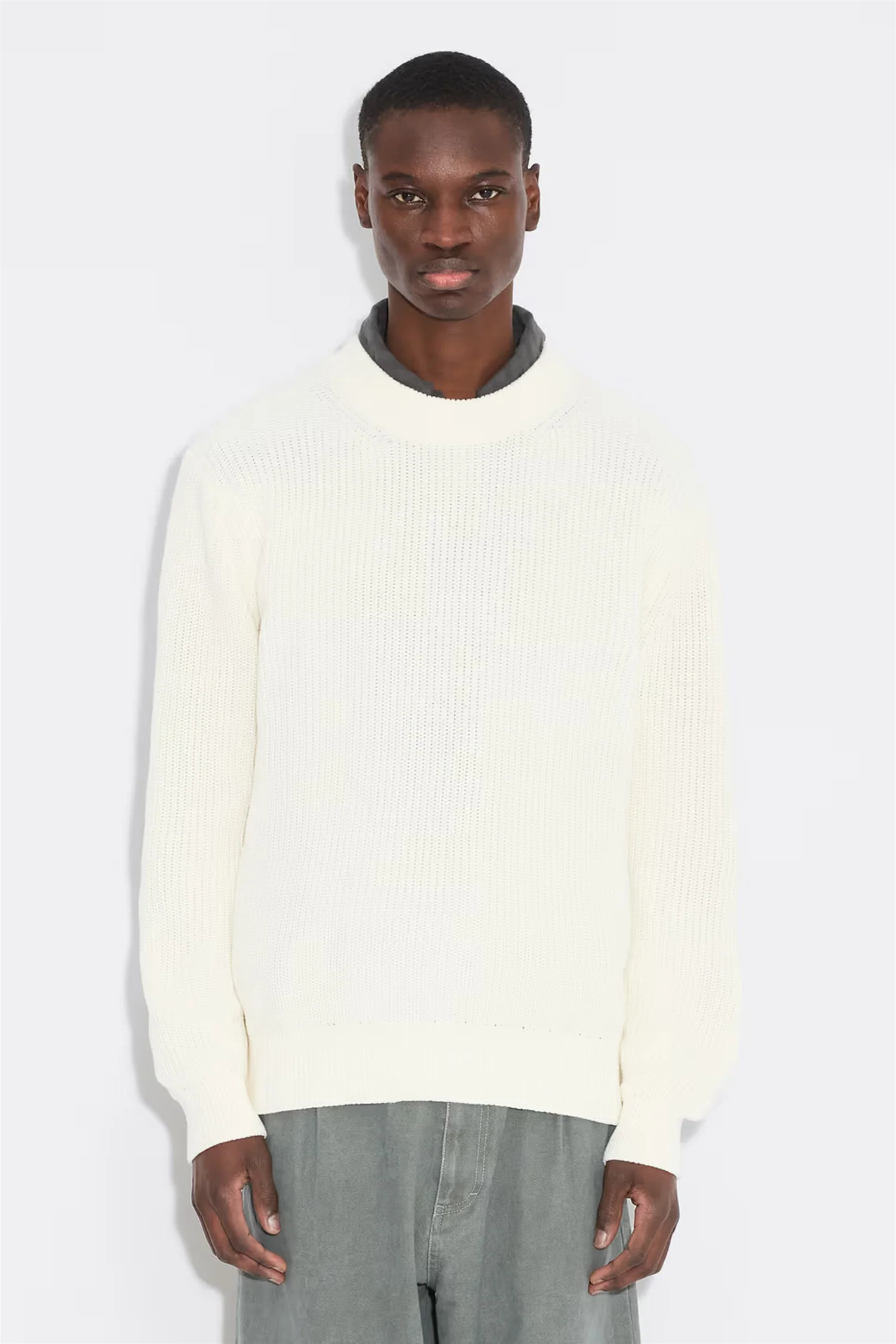 Summer Crewneck Knit Ecru - Image 2