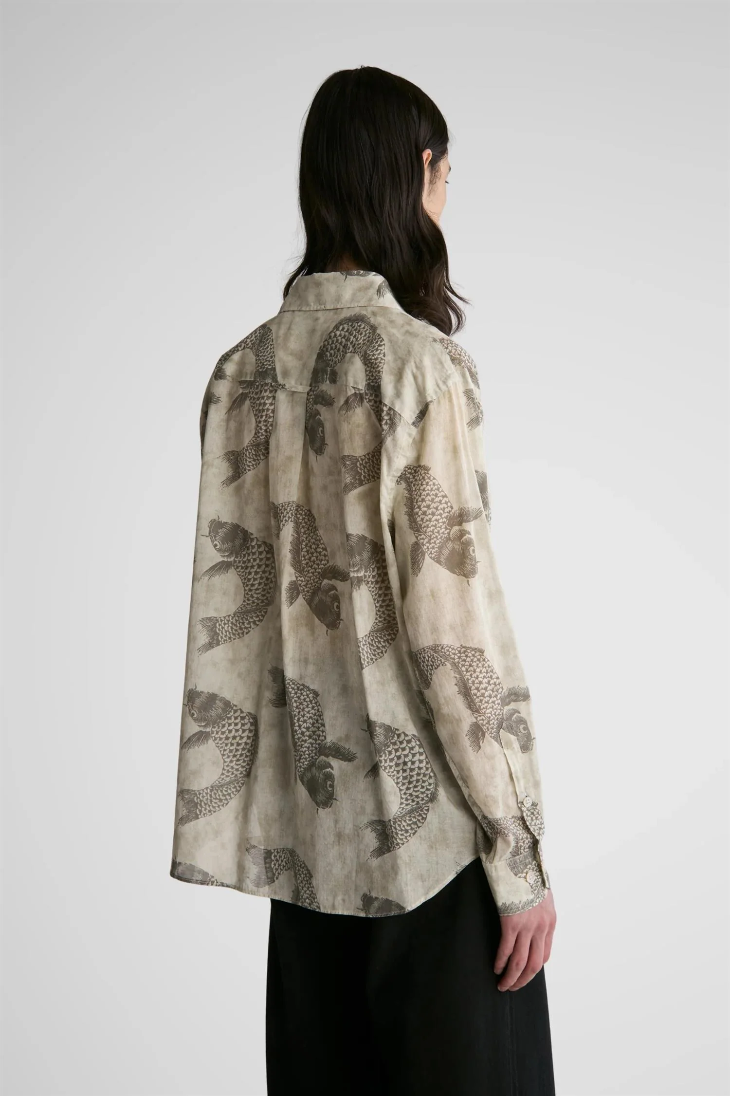 Brass Tee Voile Stripe - Image 5