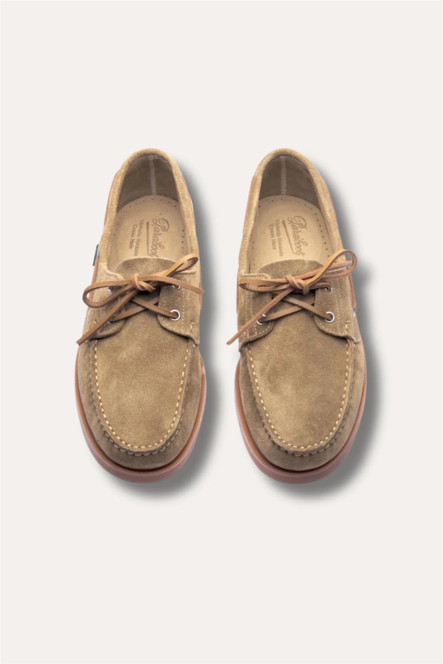 Barth Rubber Sole Beige Velvet - Image 4