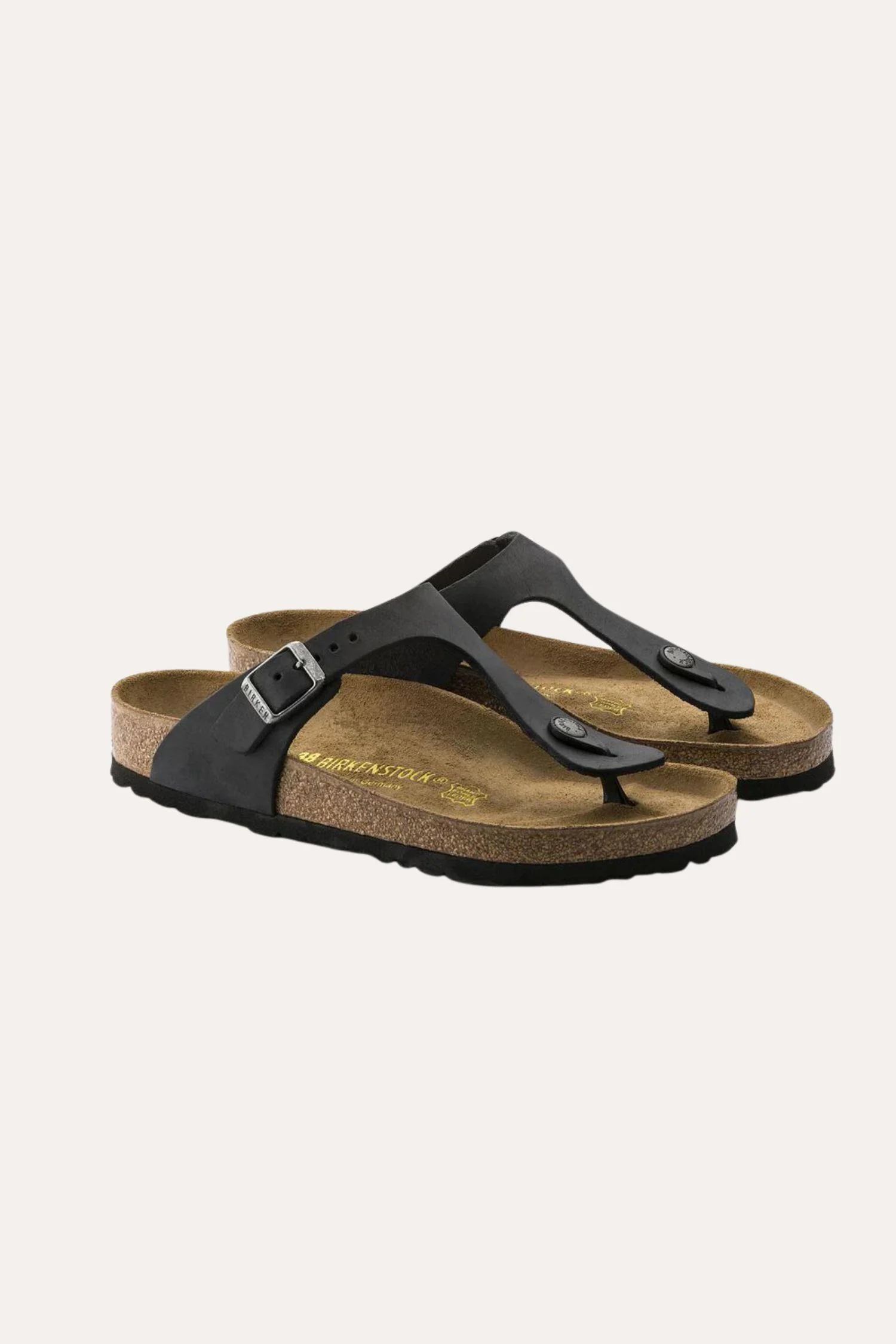 Women's Gizeh- Oiled Black - Image 3