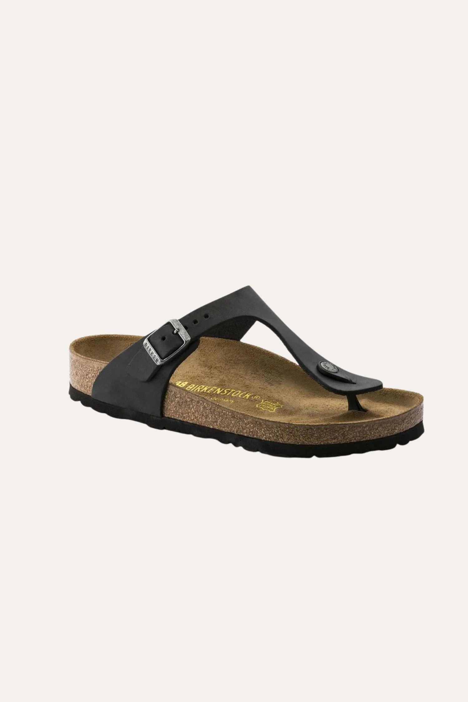 Women's Gizeh- Oiled Black - Image 7